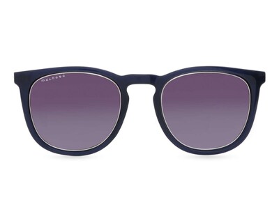 Foto 2 | Lentes de Sol Melrose Cuadrados Negros