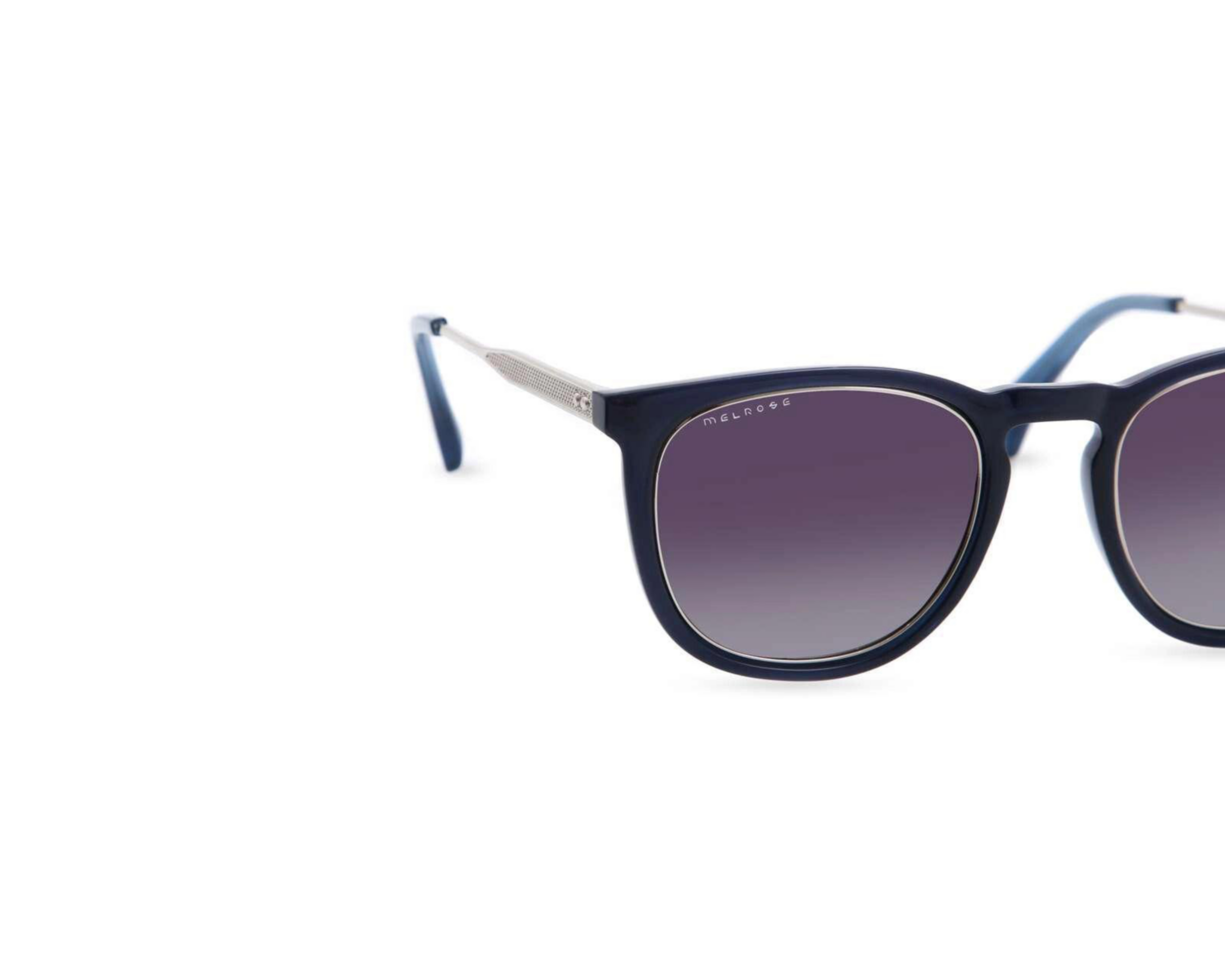 Foto 4 | Lentes de Sol Melrose Cuadrados Negros