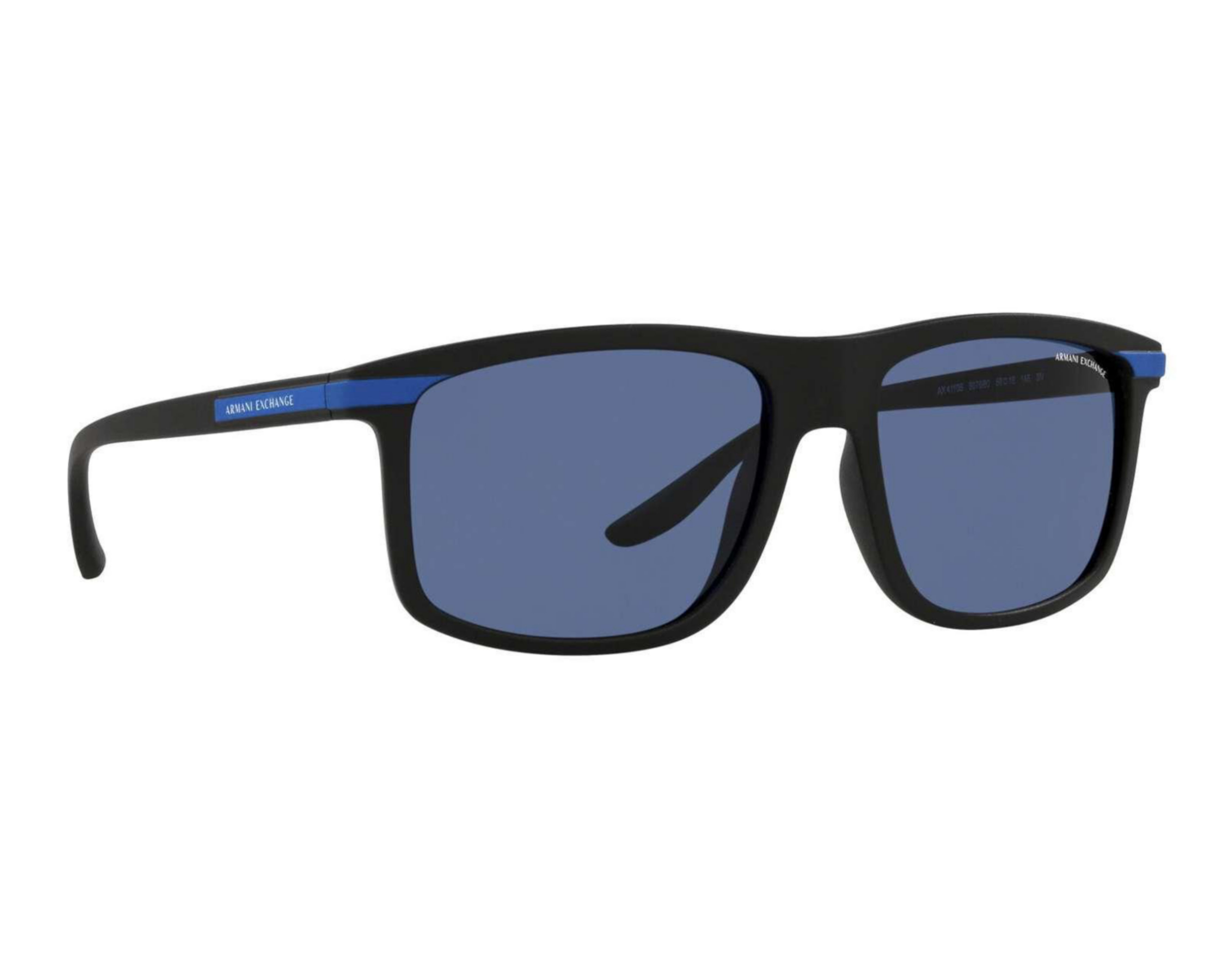 Foto 2 pulgar | Lentes de Sol Armani Exhange Rectangulares Urban Attitude Negro
