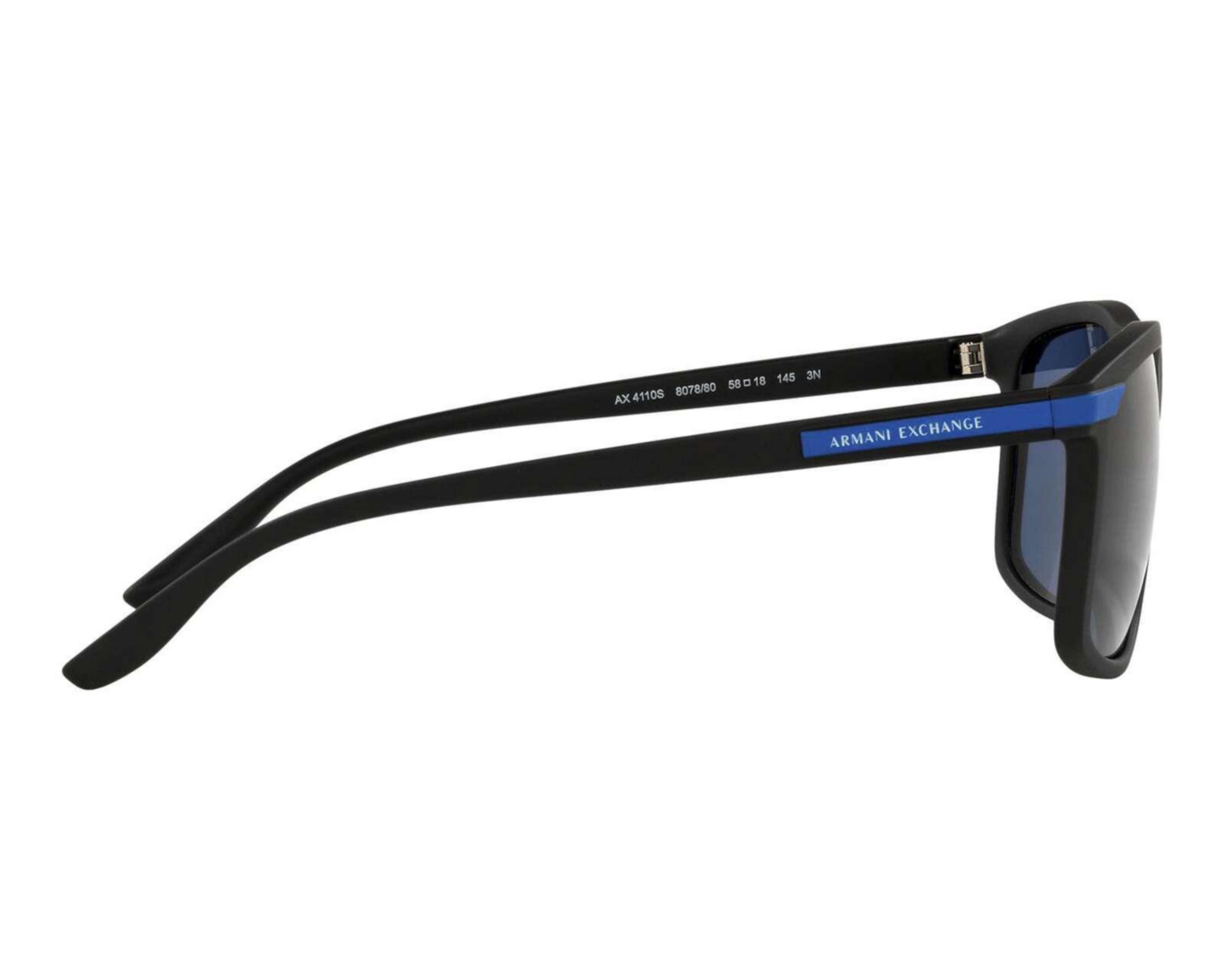 Foto 4 pulgar | Lentes de Sol Armani Exhange Rectangulares Urban Attitude Negro
