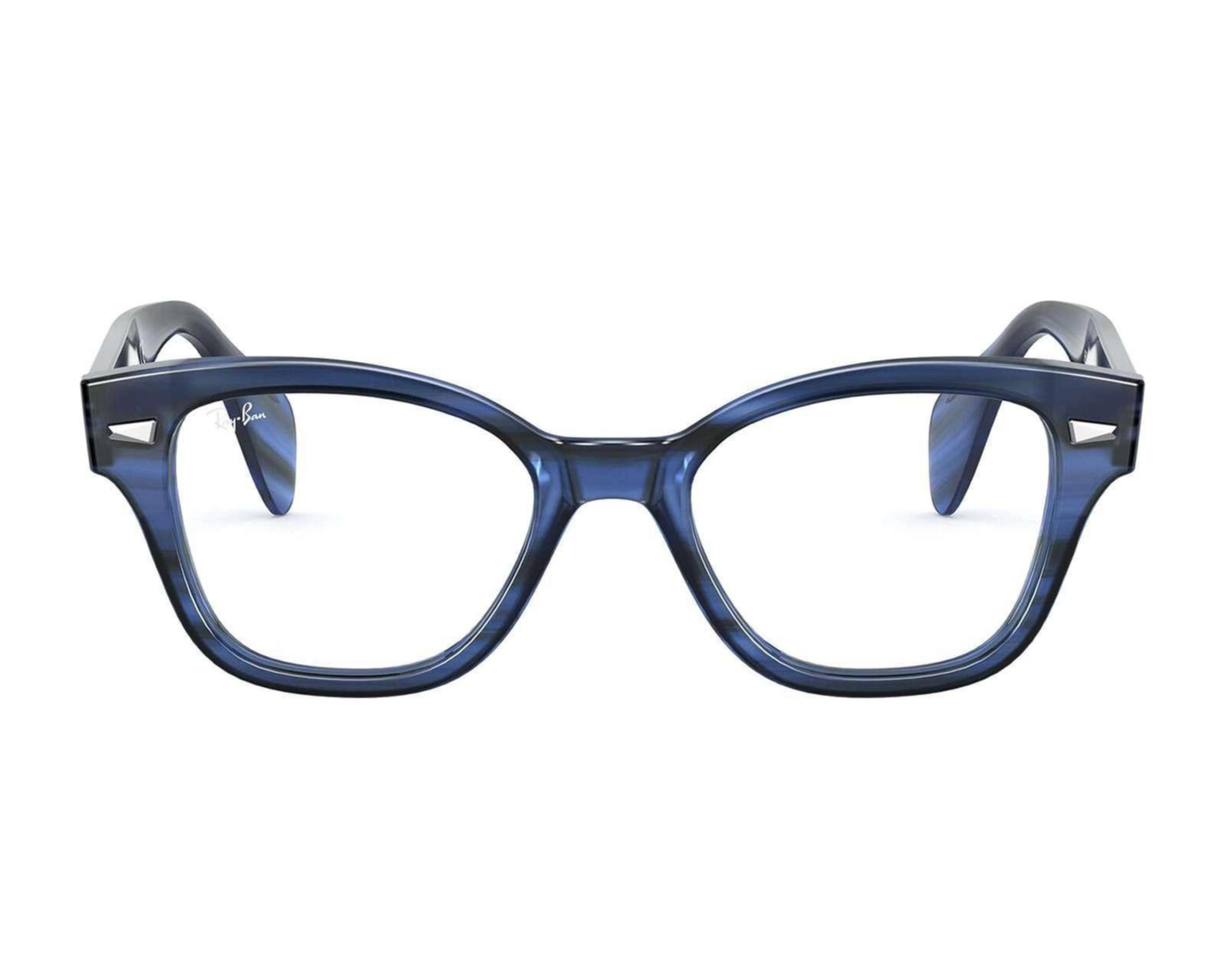 Foto 3 pulgar | Armazón Oftálmico Ray-Ban Wayfarer Azul