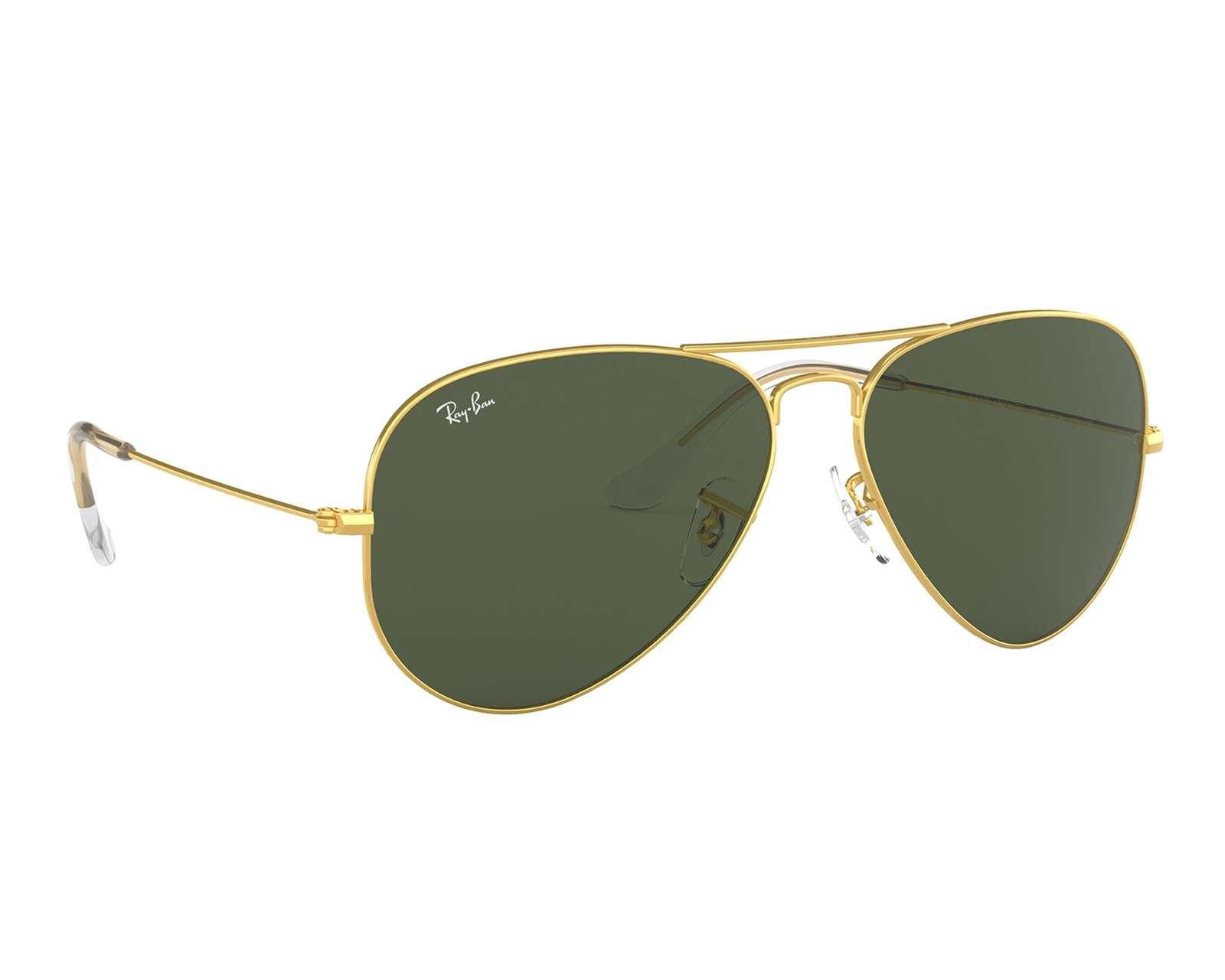 Foto 2 pulgar | Lentes de Sol Ray Ban Aviador Icons Dorados