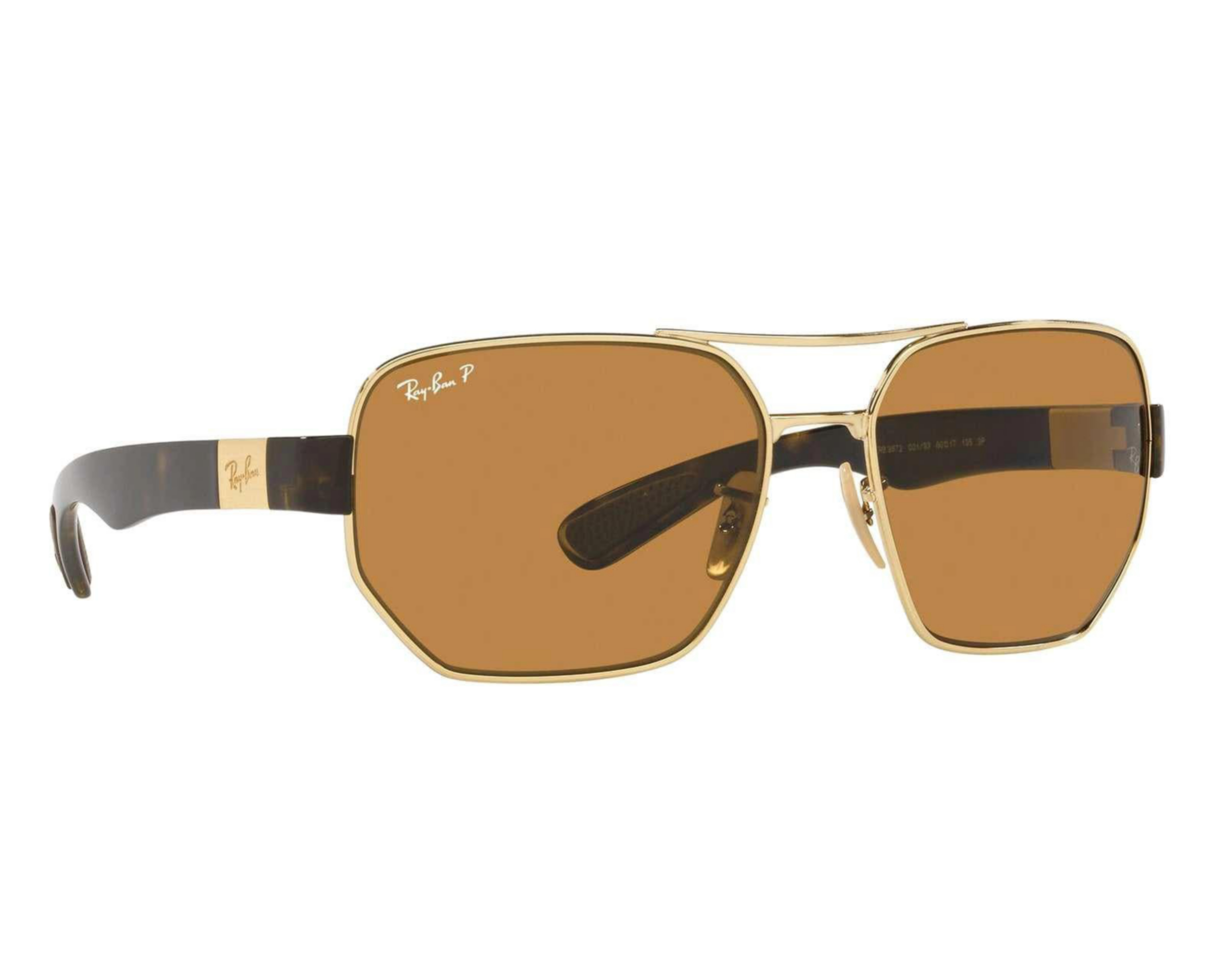 Lentes de Sol Ray Ban Redondos Essentials Dorados