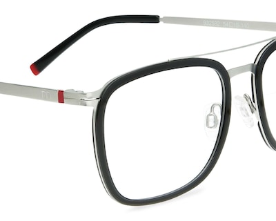 Foto 4 | Armazón Oftálmico Melrose Rectangular Negro