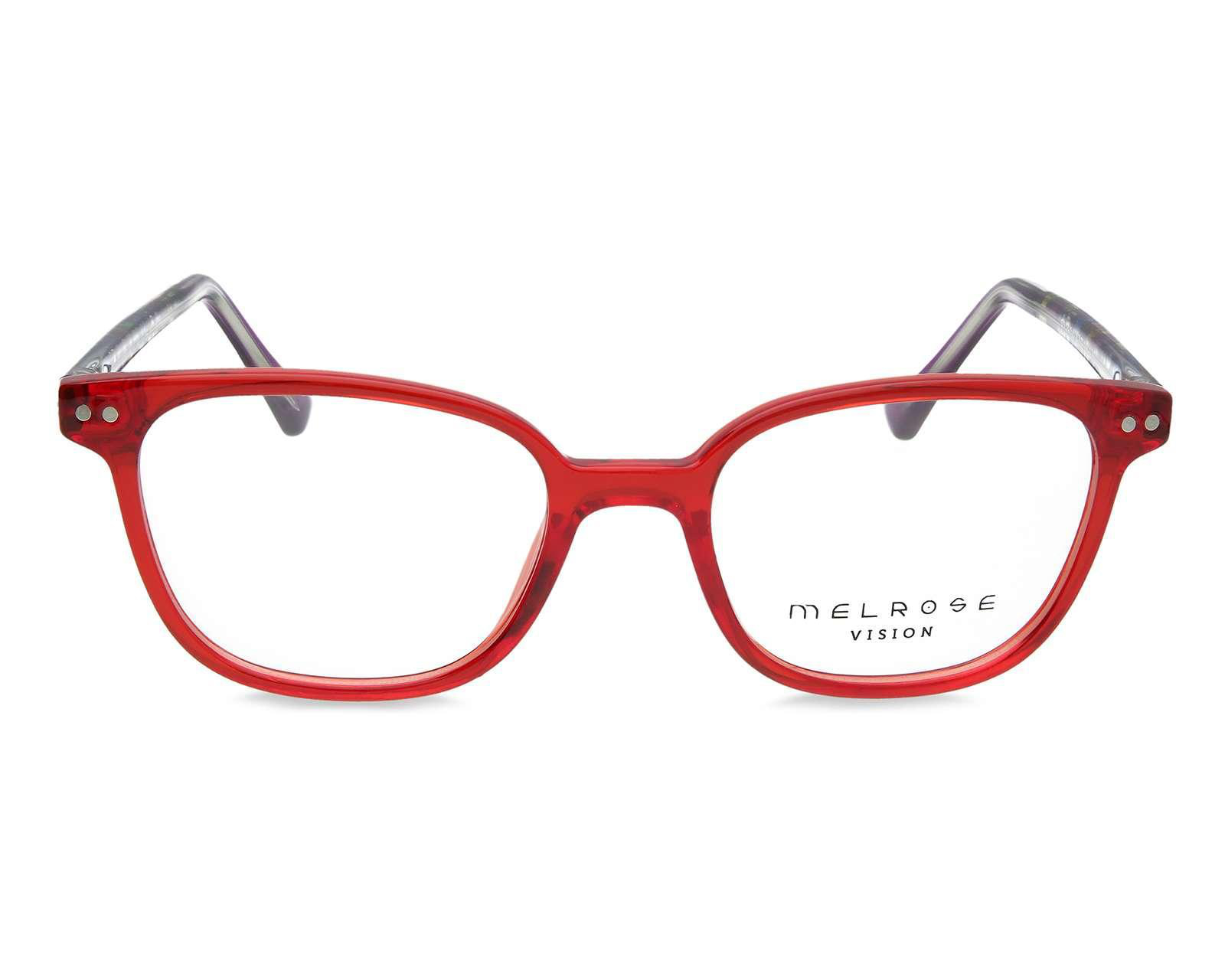Foto 3 pulgar | Armazón Oftálmico Melrose Wayfarer Rojo
