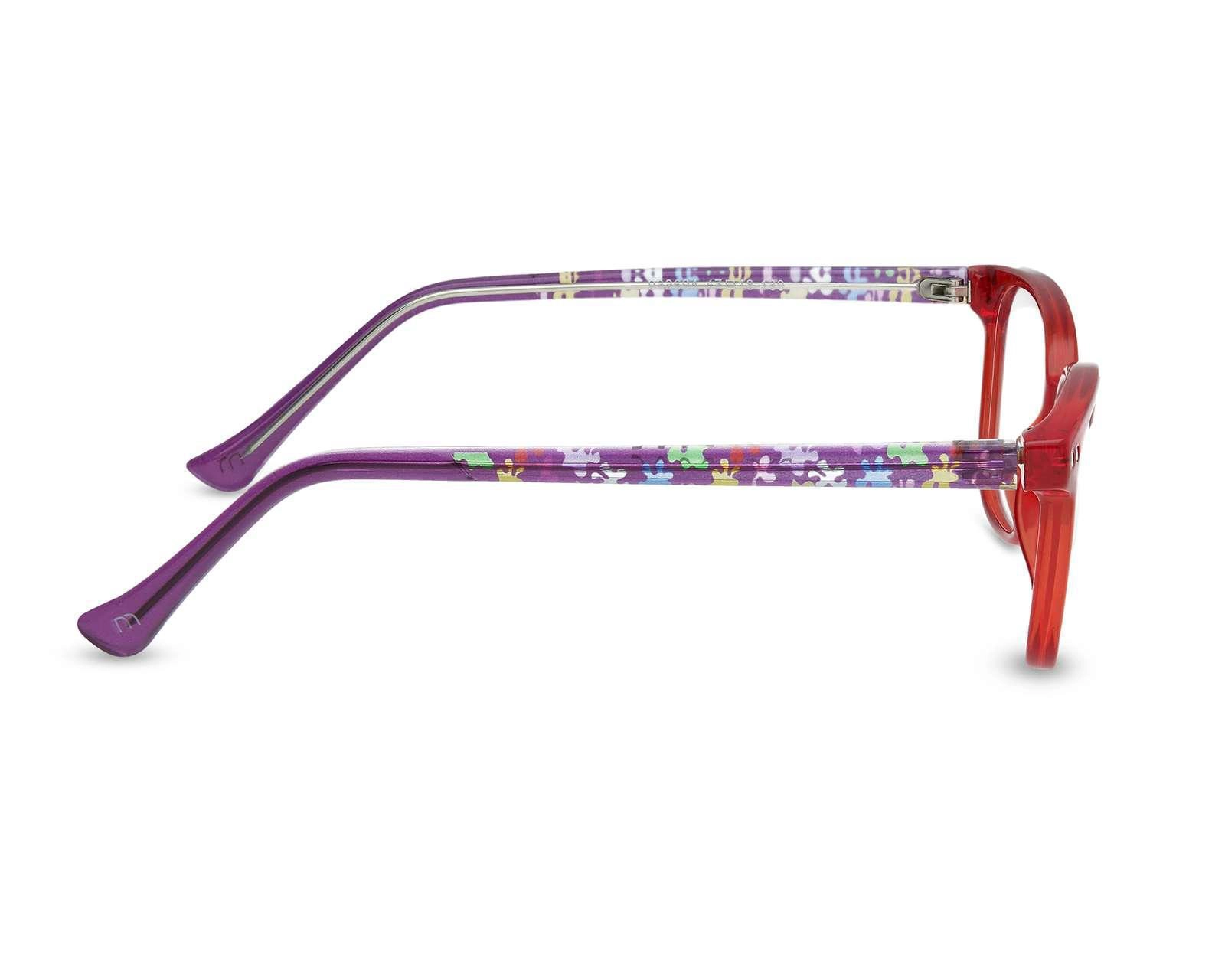 Foto 3 | Armazón Oftálmico Melrose Wayfarer Rojo