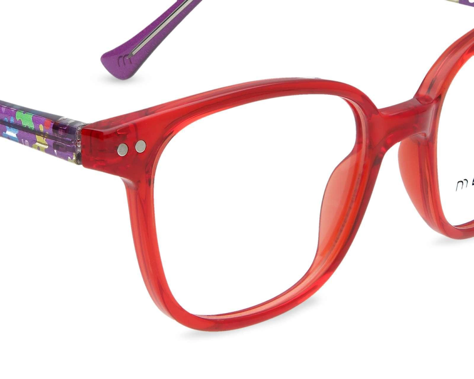 Foto 4 | Armazón Oftálmico Melrose Wayfarer Rojo