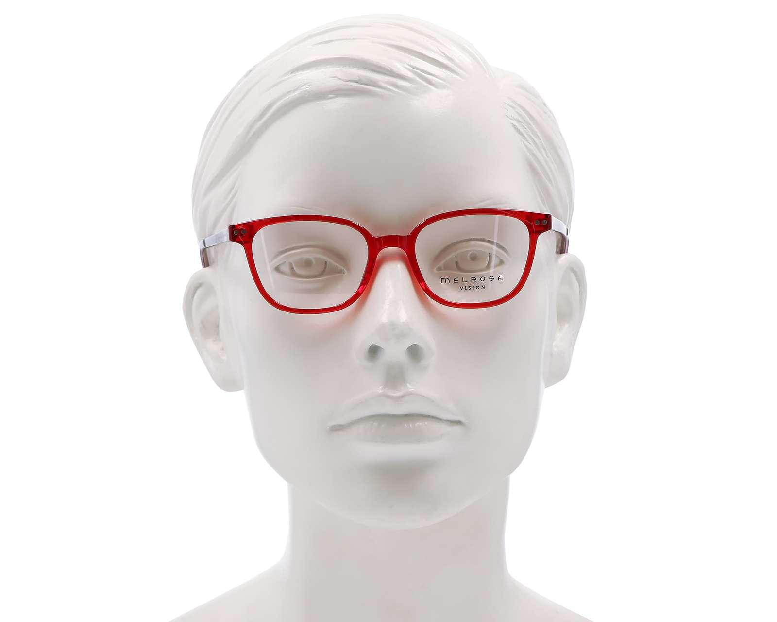 Foto 5 | Armazón Oftálmico Melrose Wayfarer Rojo
