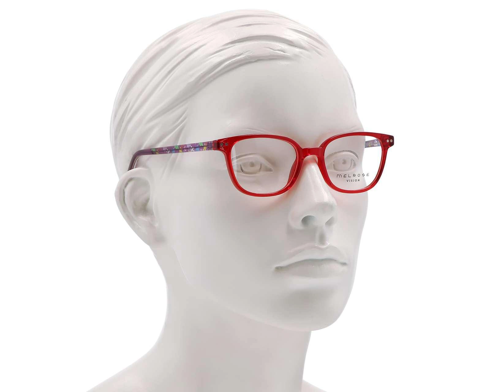 Foto 7 pulgar | Armazón Oftálmico Melrose Wayfarer Rojo