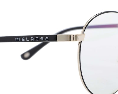 Foto 4 | Armazón Oftálmico Melrose Redondo Negro