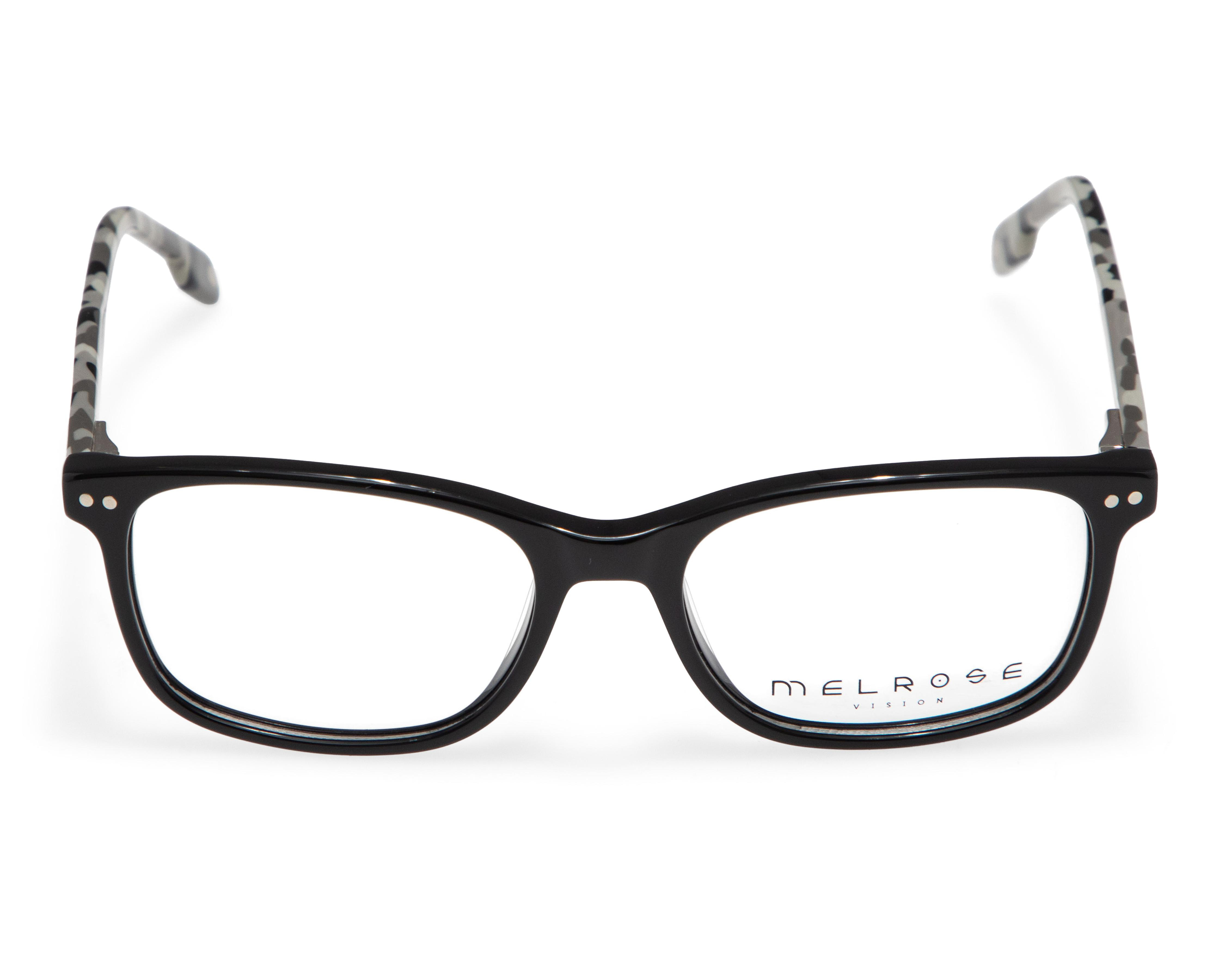 Foto 3 pulgar | Armazón Oftálmico para Hombre Melrose Wayfarer Negros