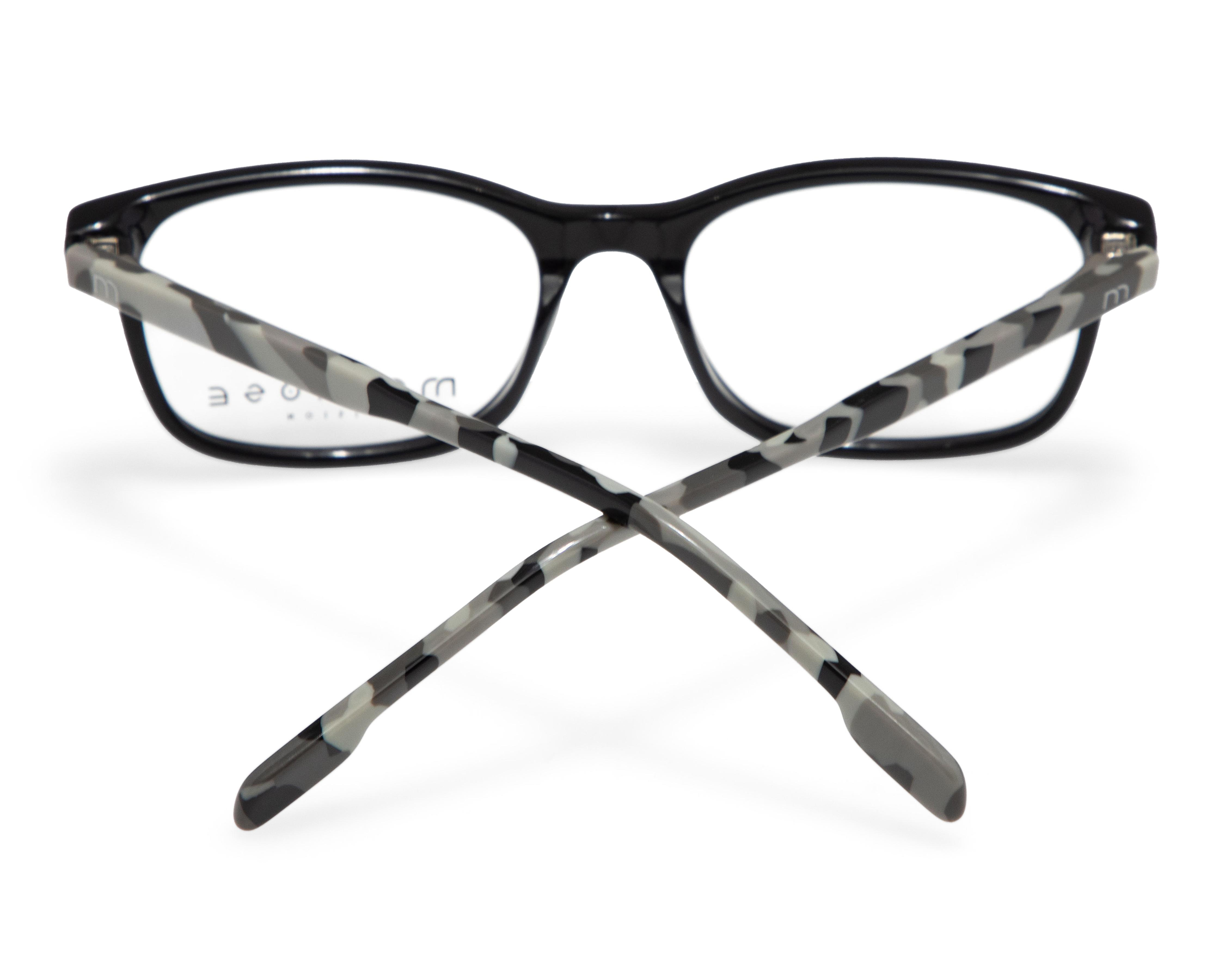 Foto 4 pulgar | Armazón Oftálmico para Hombre Melrose Wayfarer Negros
