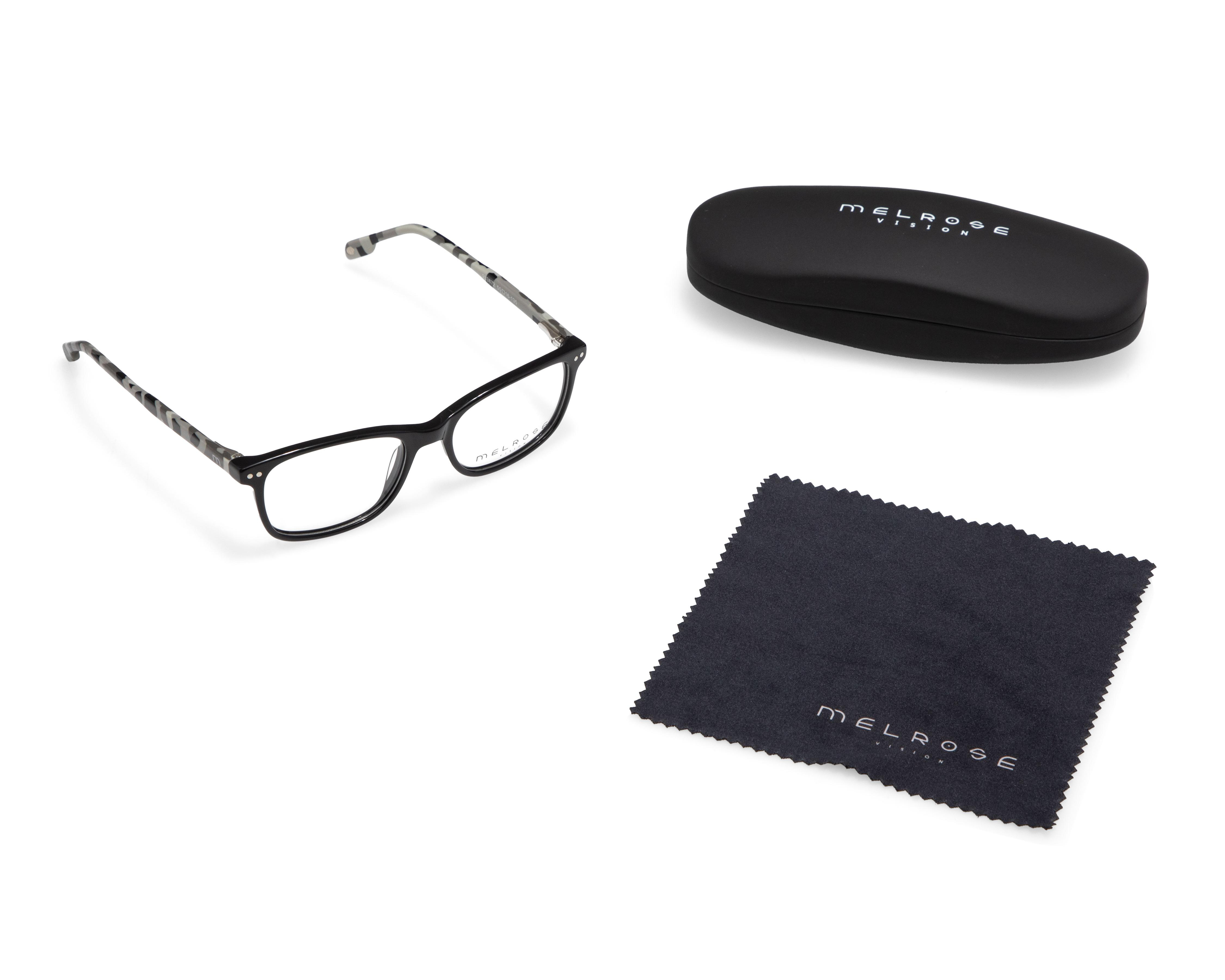 Foto 6 pulgar | Armazón Oftálmico para Hombre Melrose Wayfarer Negros