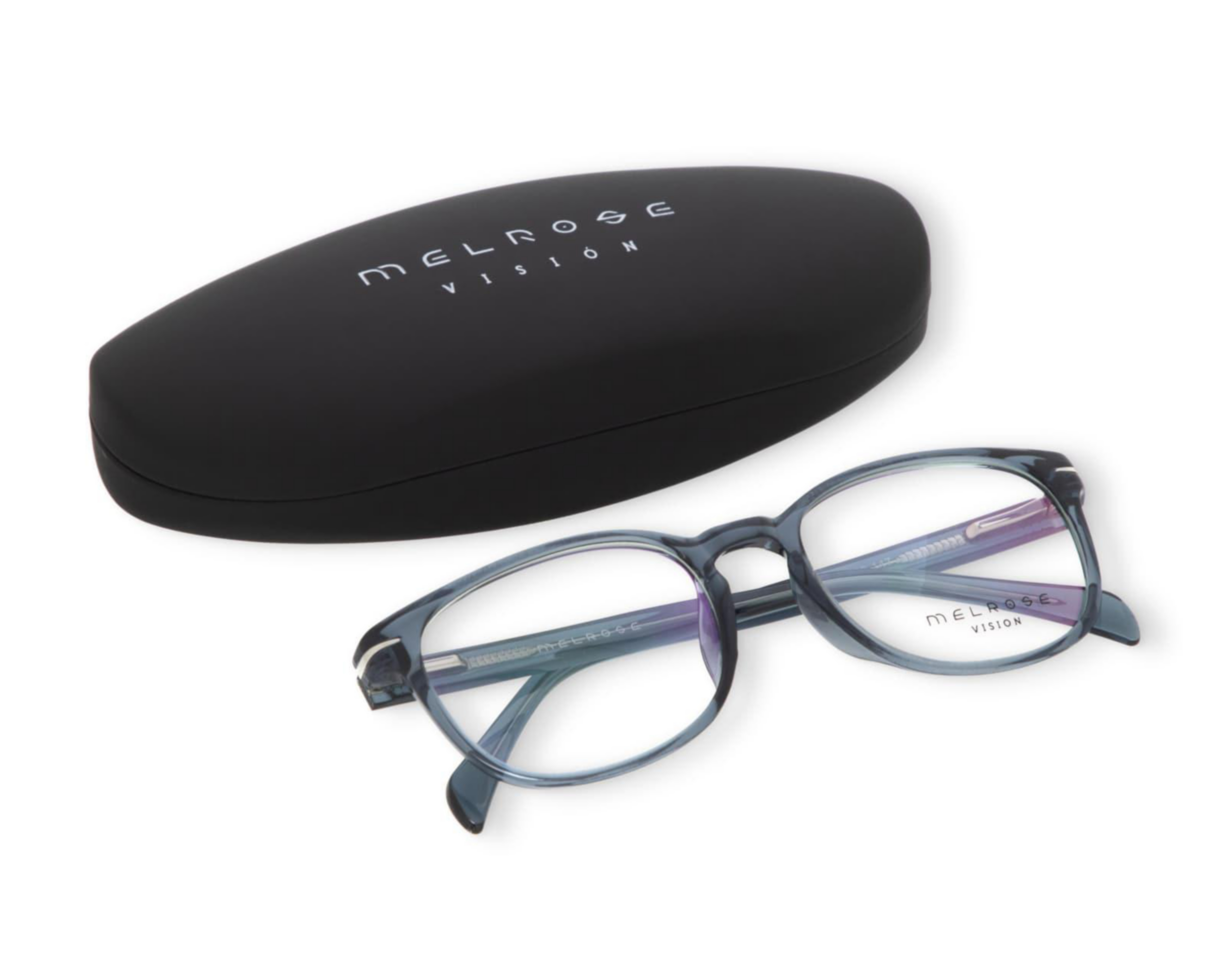 Foto 5 | Armazón Oftálmico Melrose Vision Wayfarer Azul