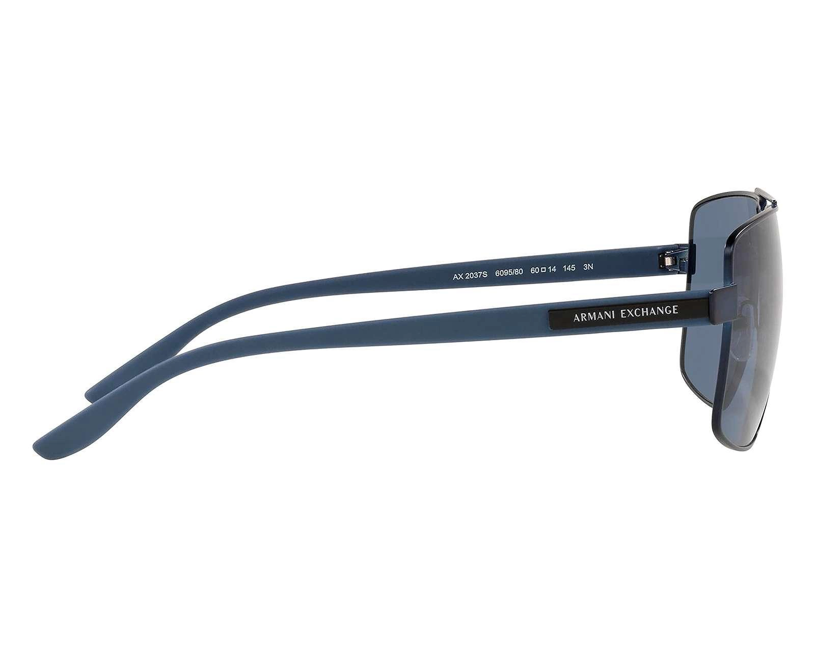 Foto 3 | Lentes de Sol Armani Exchange Aviador 0AX2037S Azules