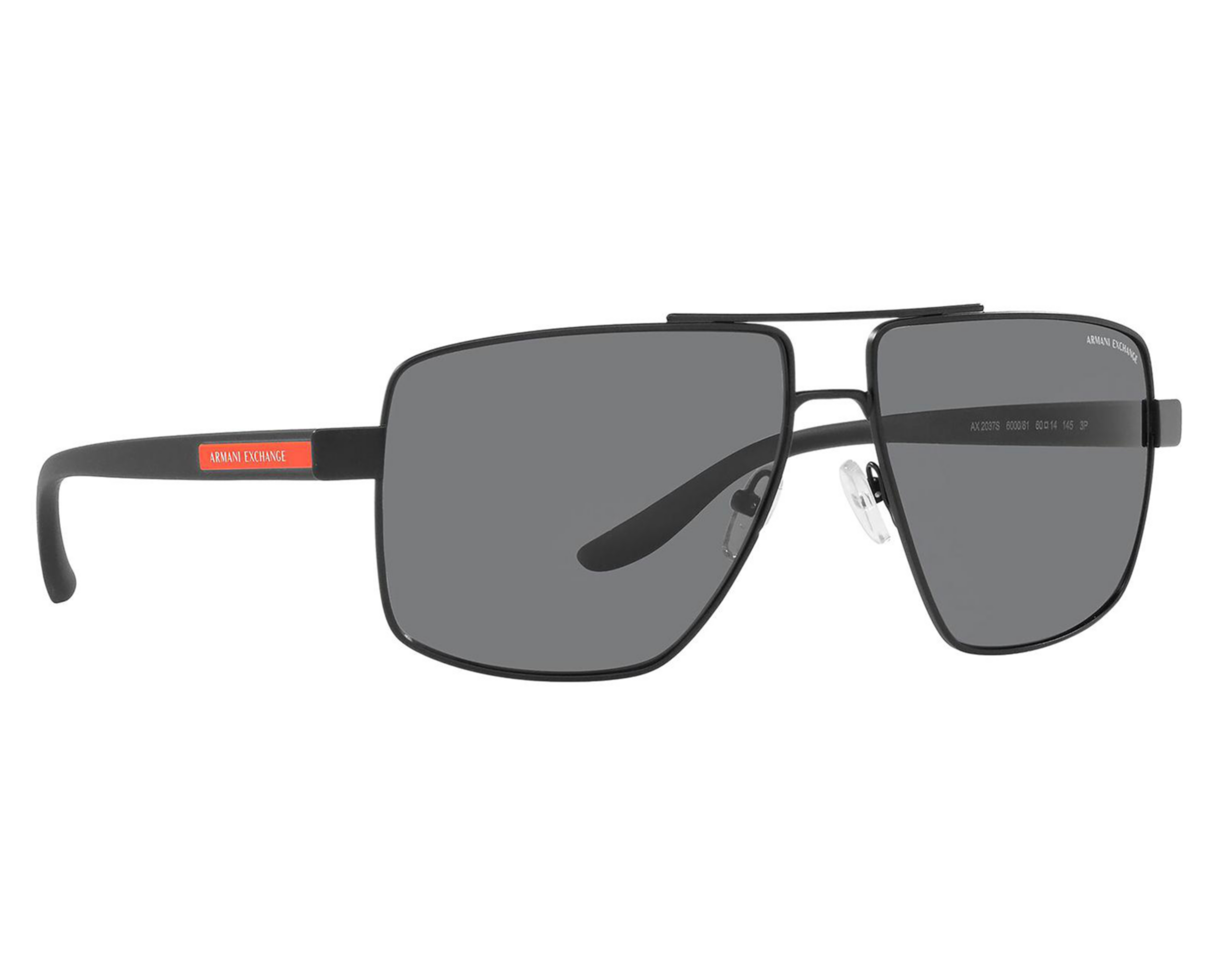 Lentes de Sol Armani Exchange Aviador 0AX2037S Negro