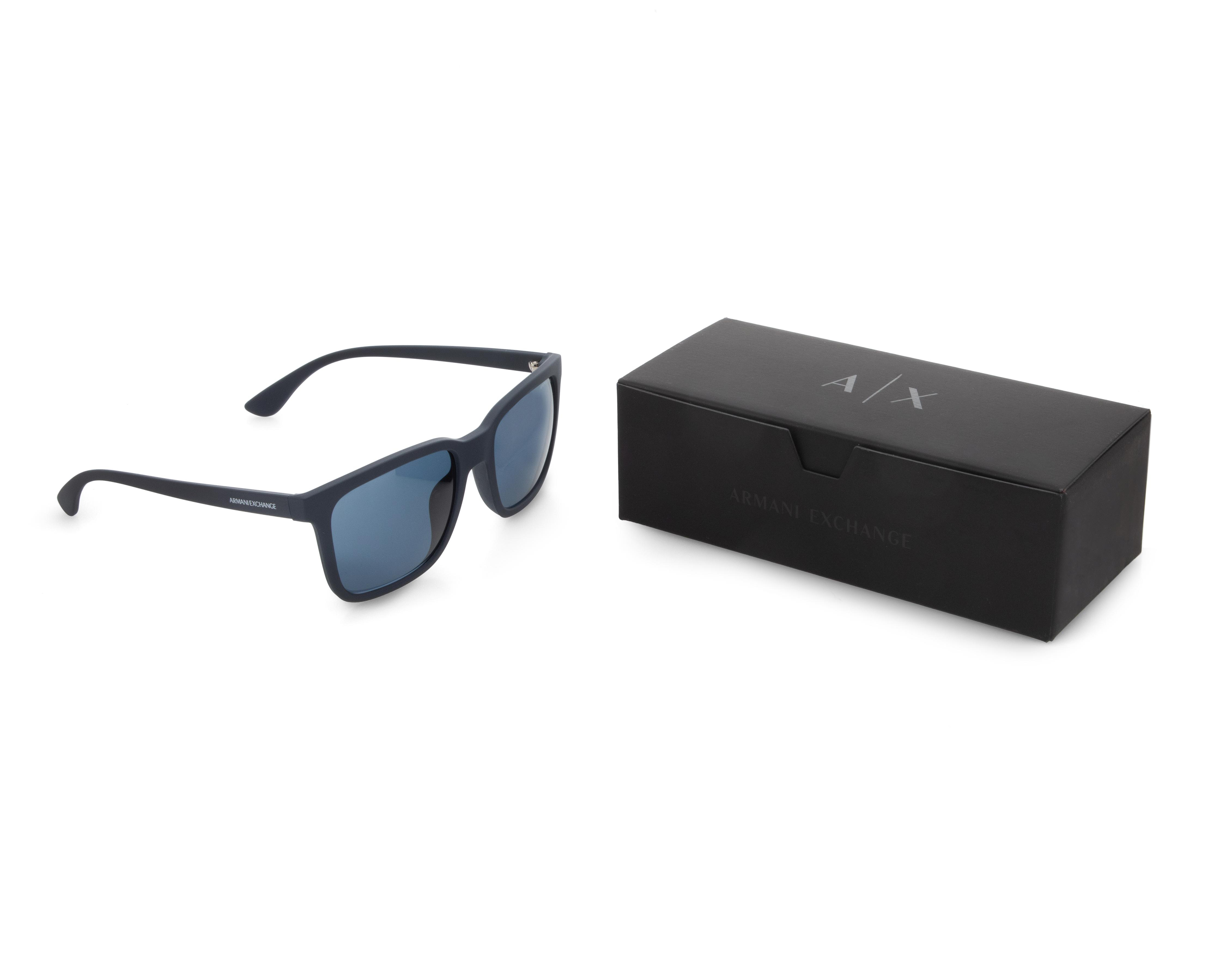 Foto 4 | Lentes de Sol Armani Exchange Wayfarer 0AX4112SU 818180 Negros