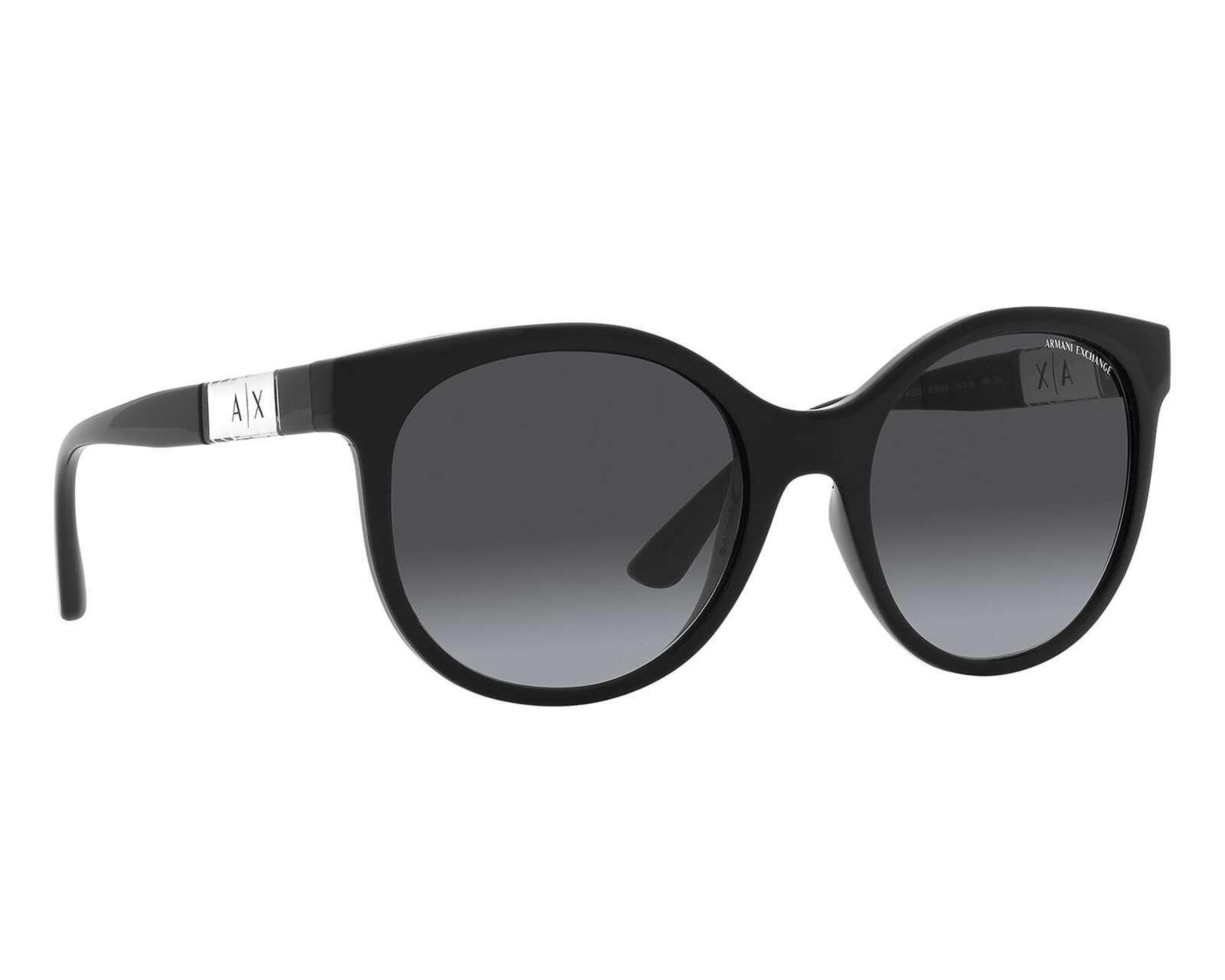 Lentes de Sol Armani Exchange Redondos Negros