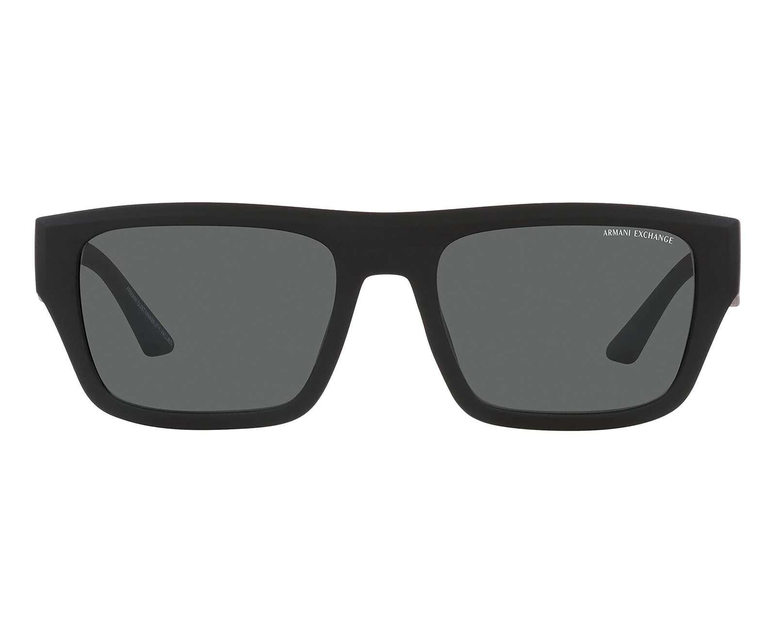 Foto 3 pulgar | Lentes de Sol Wayfarer Armani Exchange 0AX4122S 82946Q Negro