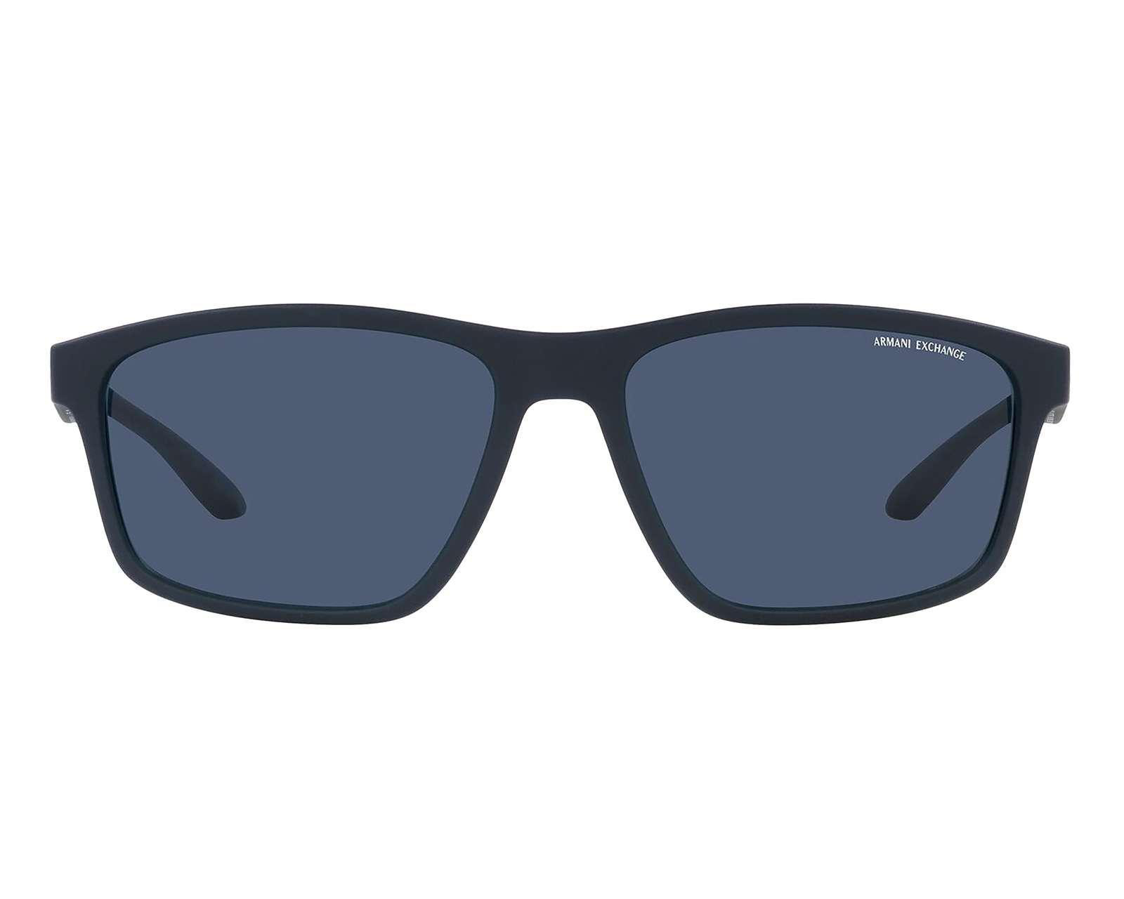 Foto 3 pulgar | Lentes de Sol Armani Exchange Wayfarer 0AX4122S 82946Q Negros