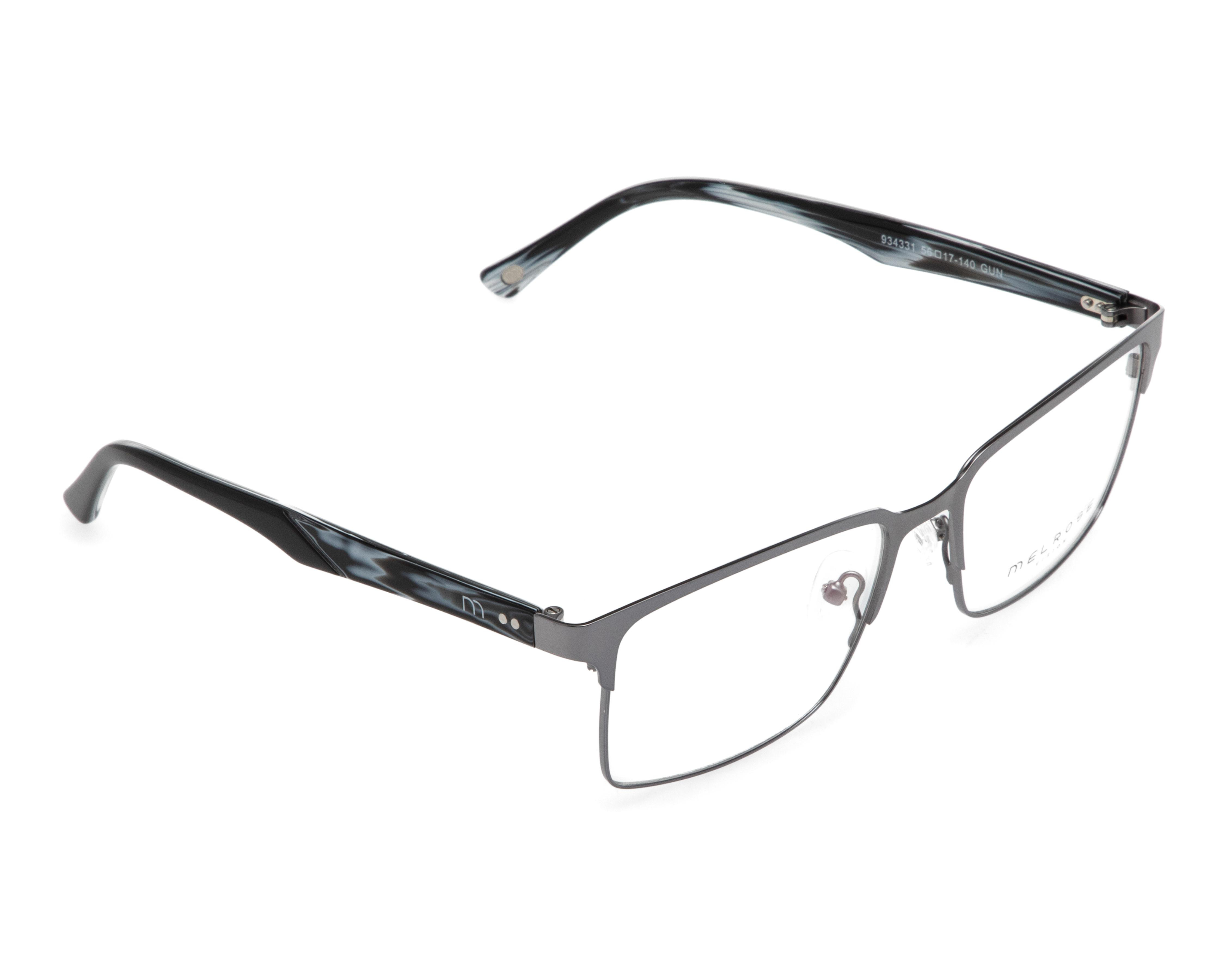Armazón Oftálmico Melrose Cuadrado Negro $799