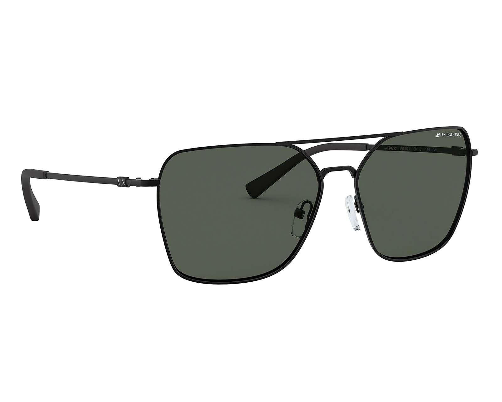 Lentes de Sol Armani Exchange Aviador Negros