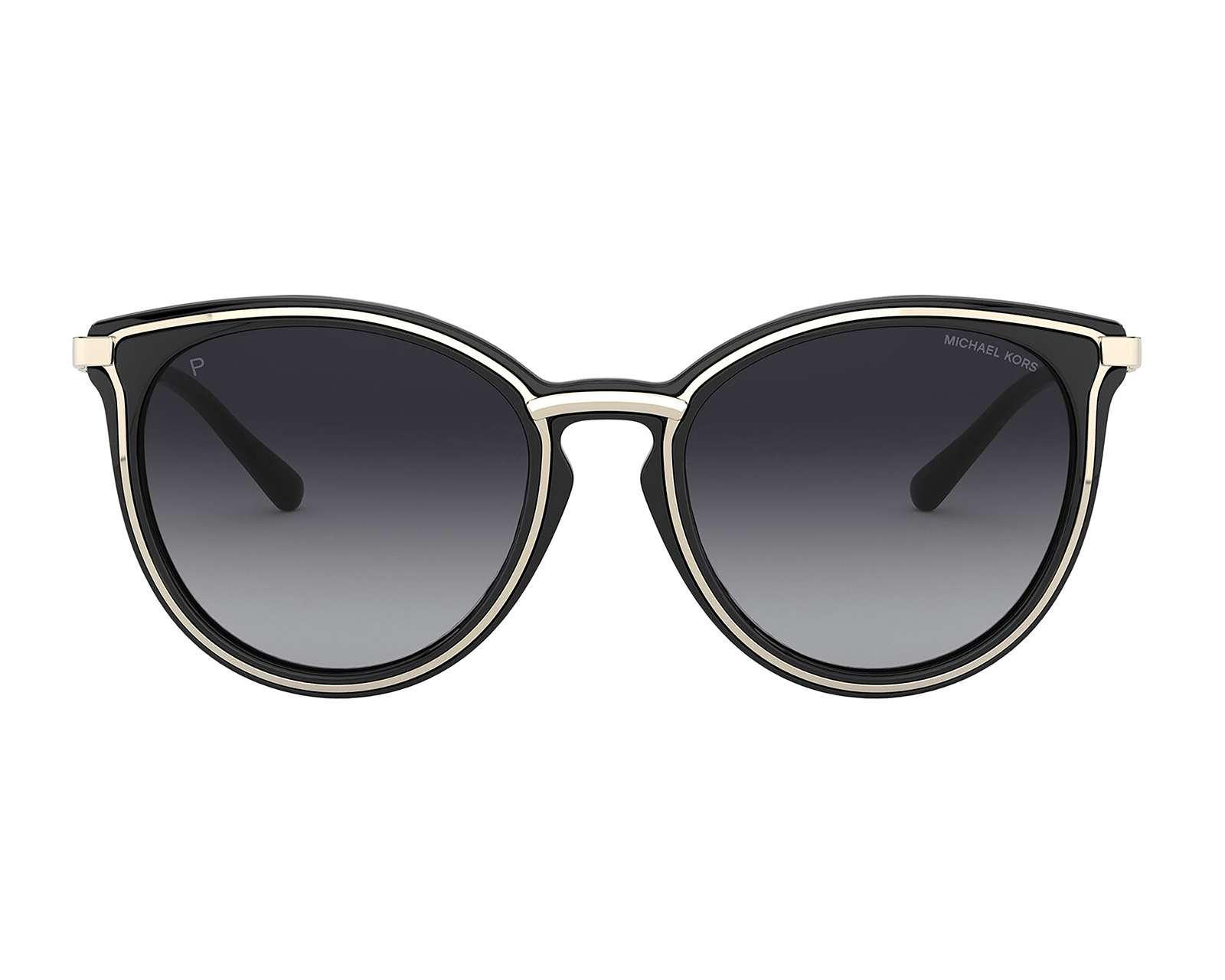 Foto 2 | Lentes de Sol Michael Kors Redondos 0MK1077 1014T3 Negro