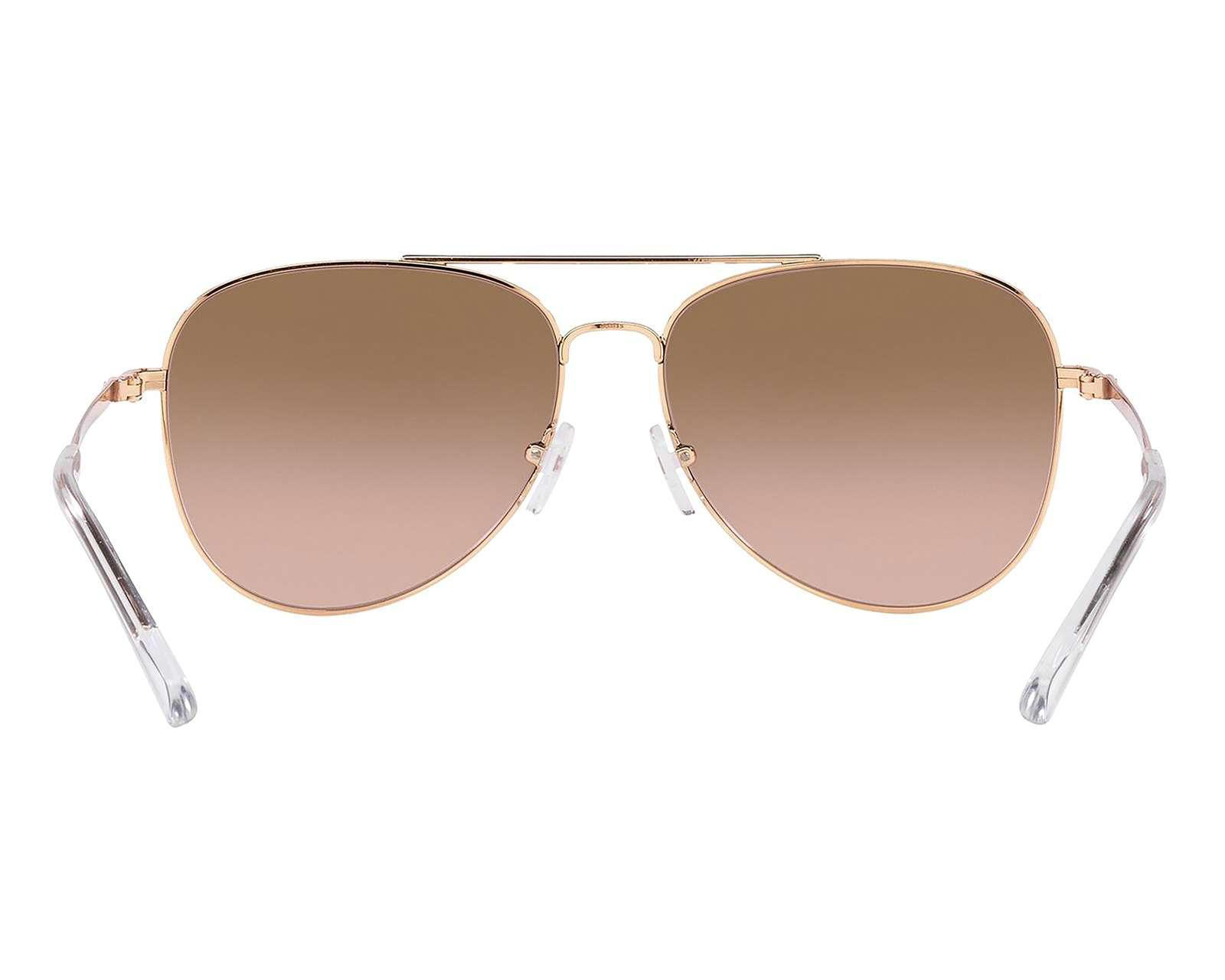 Foto 4 | Lentes de Sol Michael Kors Aviador Oro Rosado