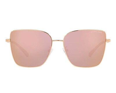 Foto 2 | Lentes de Sol Michael Kors Cuadrados Oro Rosa