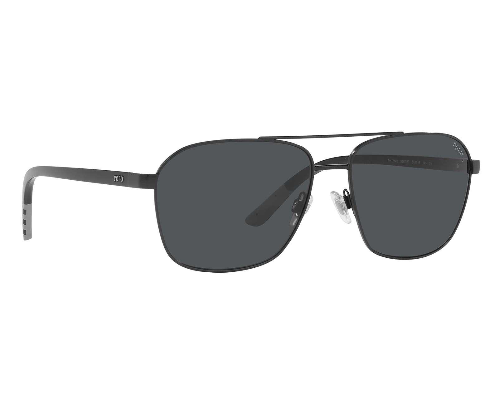 Lentes de Sol Polo Aviador Negro
