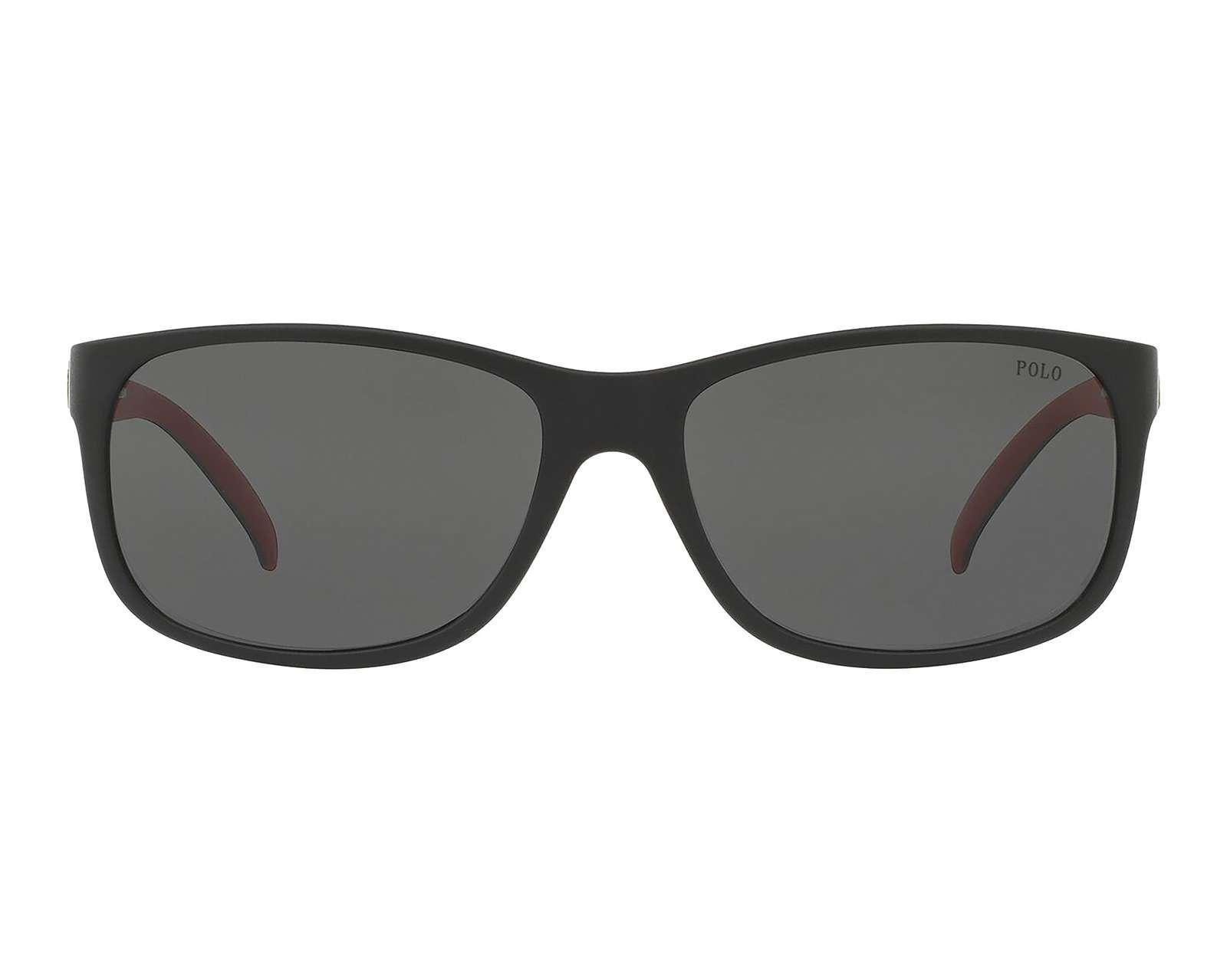 Foto 3 pulgar | Lentes de Sol Polo Wayfarer Negro