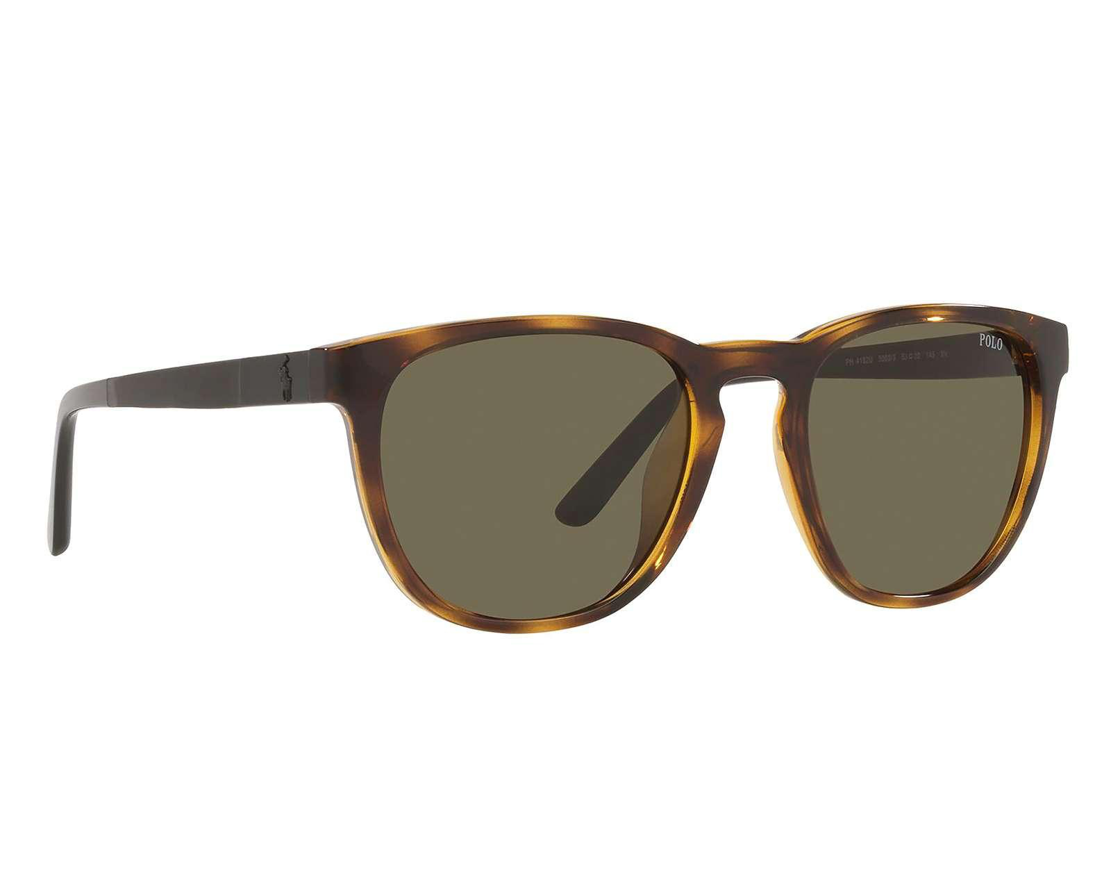 Foto 1 | Lentes de Sol Polo Rectangulares Café