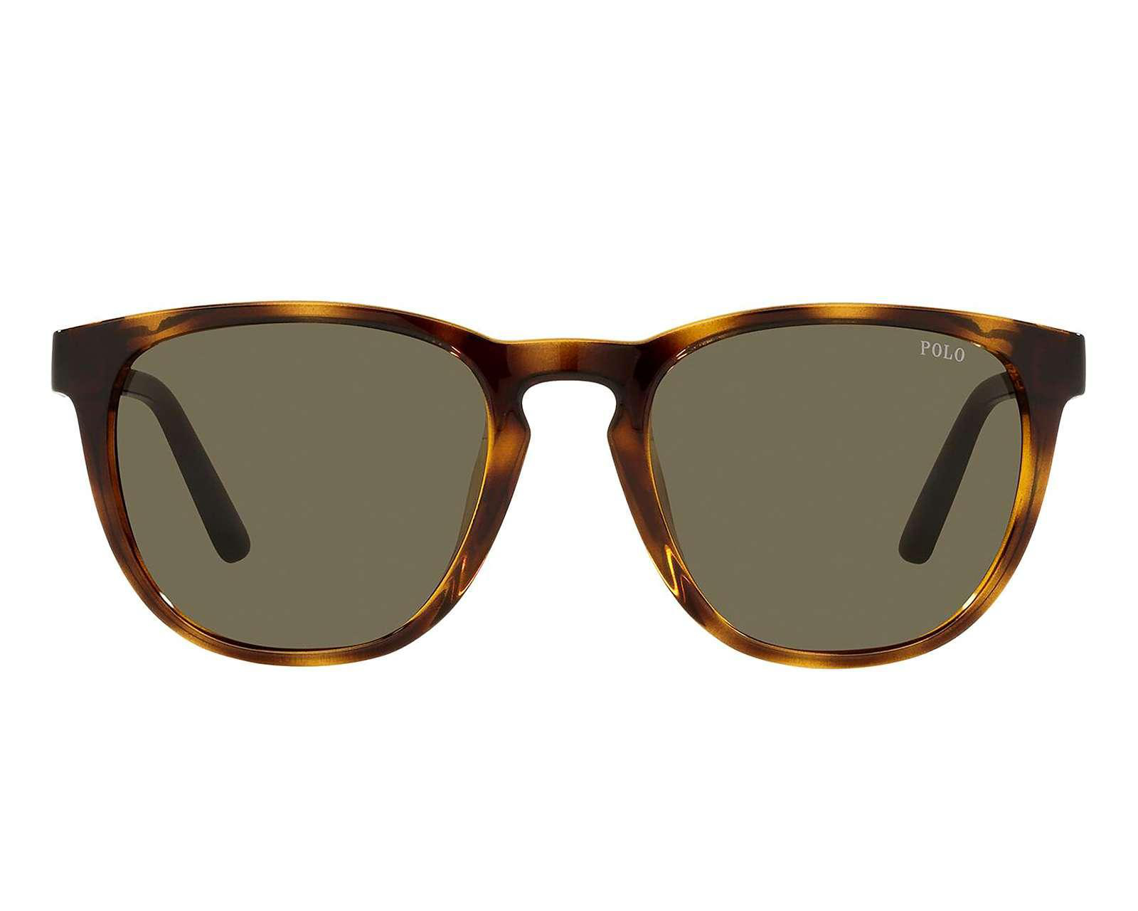 Foto 2 | Lentes de Sol Polo Rectangulares Café
