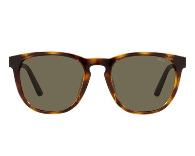 Foto 2 | Lentes de Sol Polo Rectangulares Café