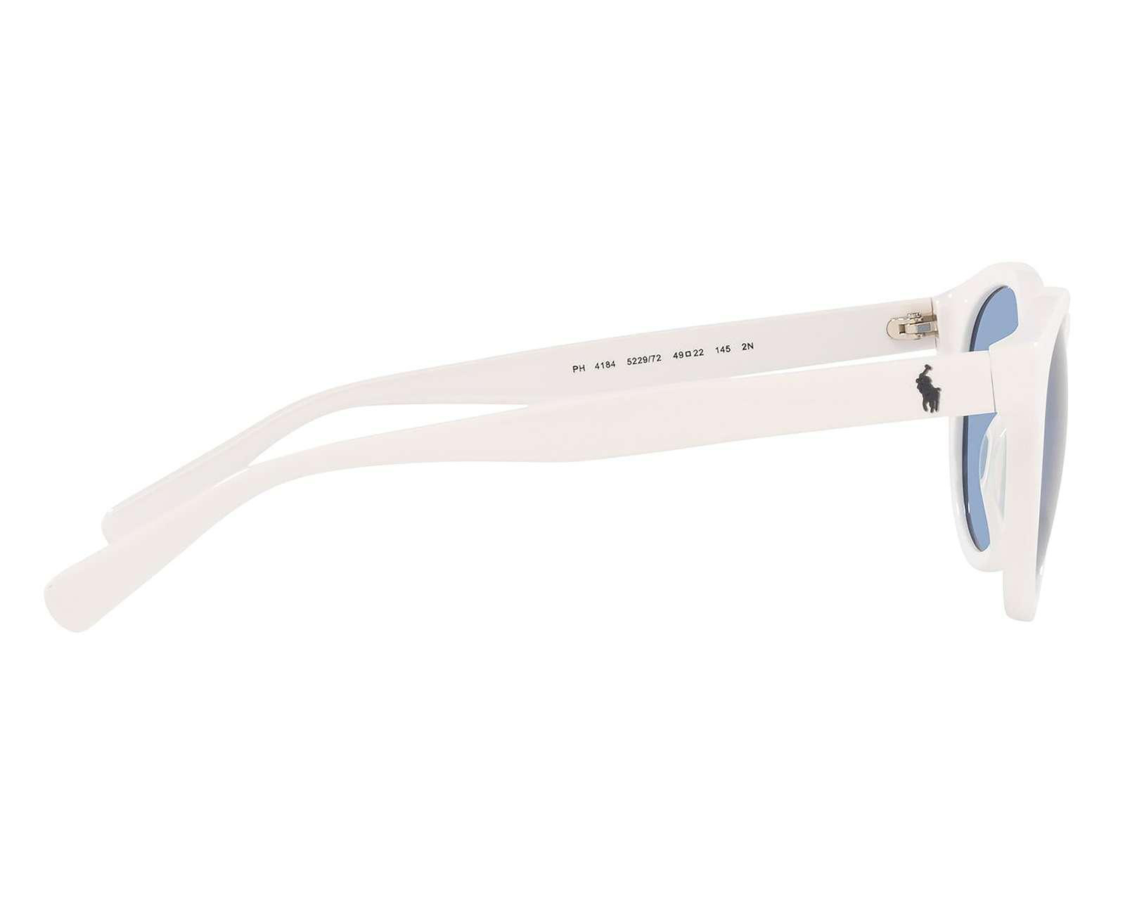 Foto 4 pulgar | Lentes de Sol Polo Redondos 0PH4184 522972 Rosas