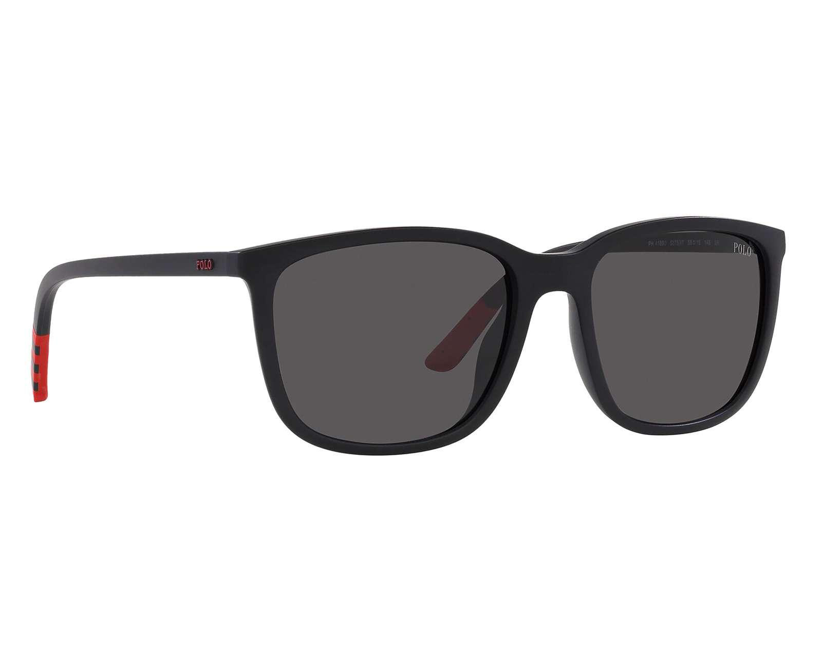 Foto 2 pulgar | Lentes de Sol Polo Rectangulares 0PH4185U 537587 Negros