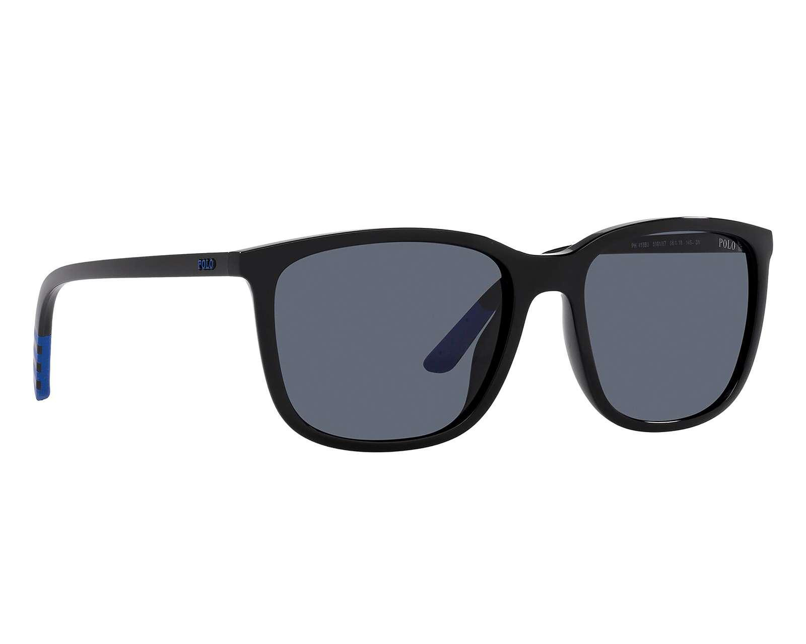 Foto 2 pulgar | Lentes de Sol Polo Rectangulares 0PH4185U 500187 Negros