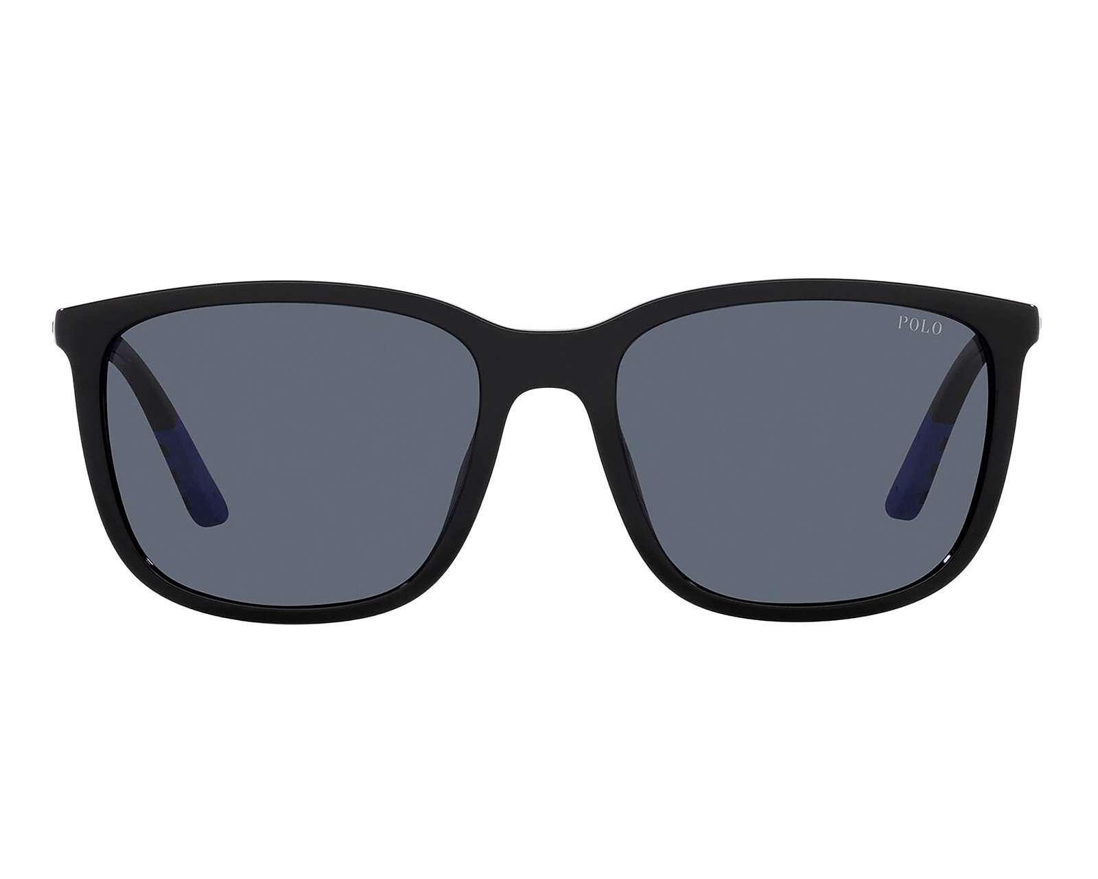 Foto 3 pulgar | Lentes de Sol Polo Rectangulares 0PH4185U 500187 Negros