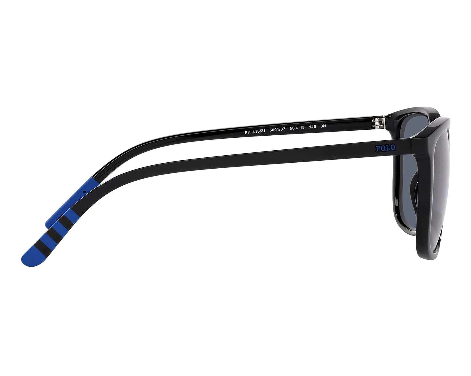 Foto 4 pulgar | Lentes de Sol Polo Rectangulares 0PH4185U 500187 Negros