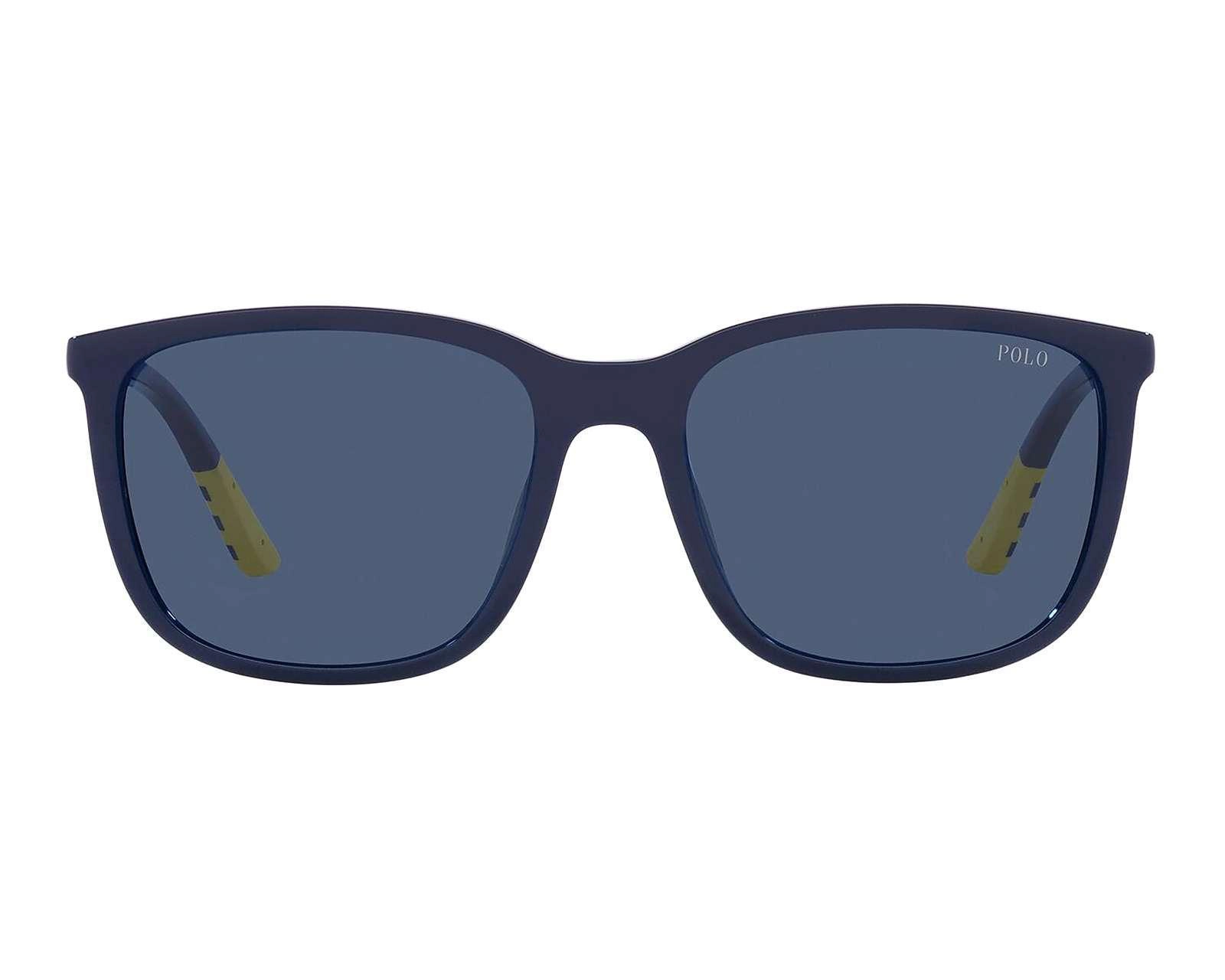 Foto 2 | Lentes de Sol Polo Rectangulares Azul