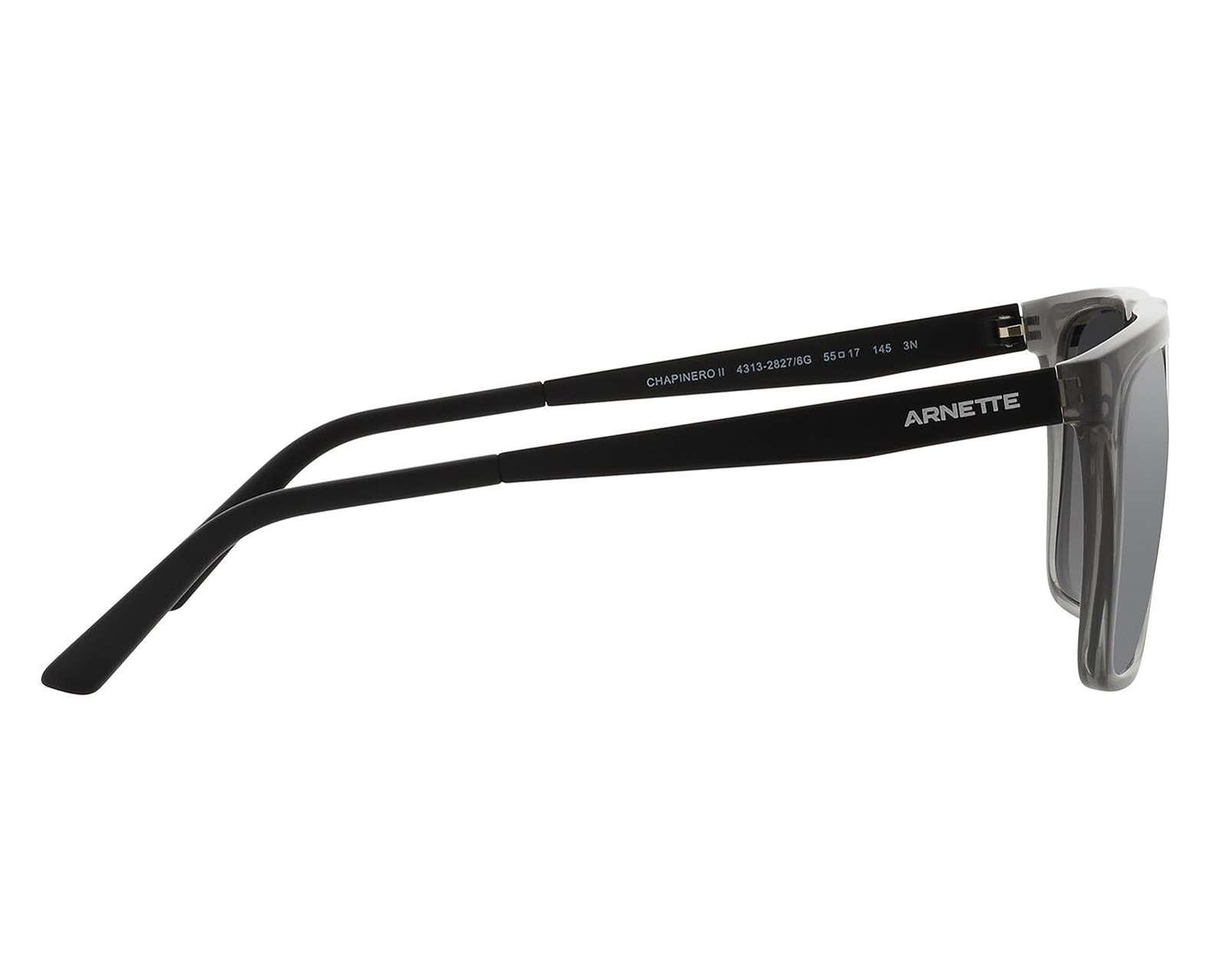Foto 3 | Lentes de Sol Arnette Cuadrados Gris