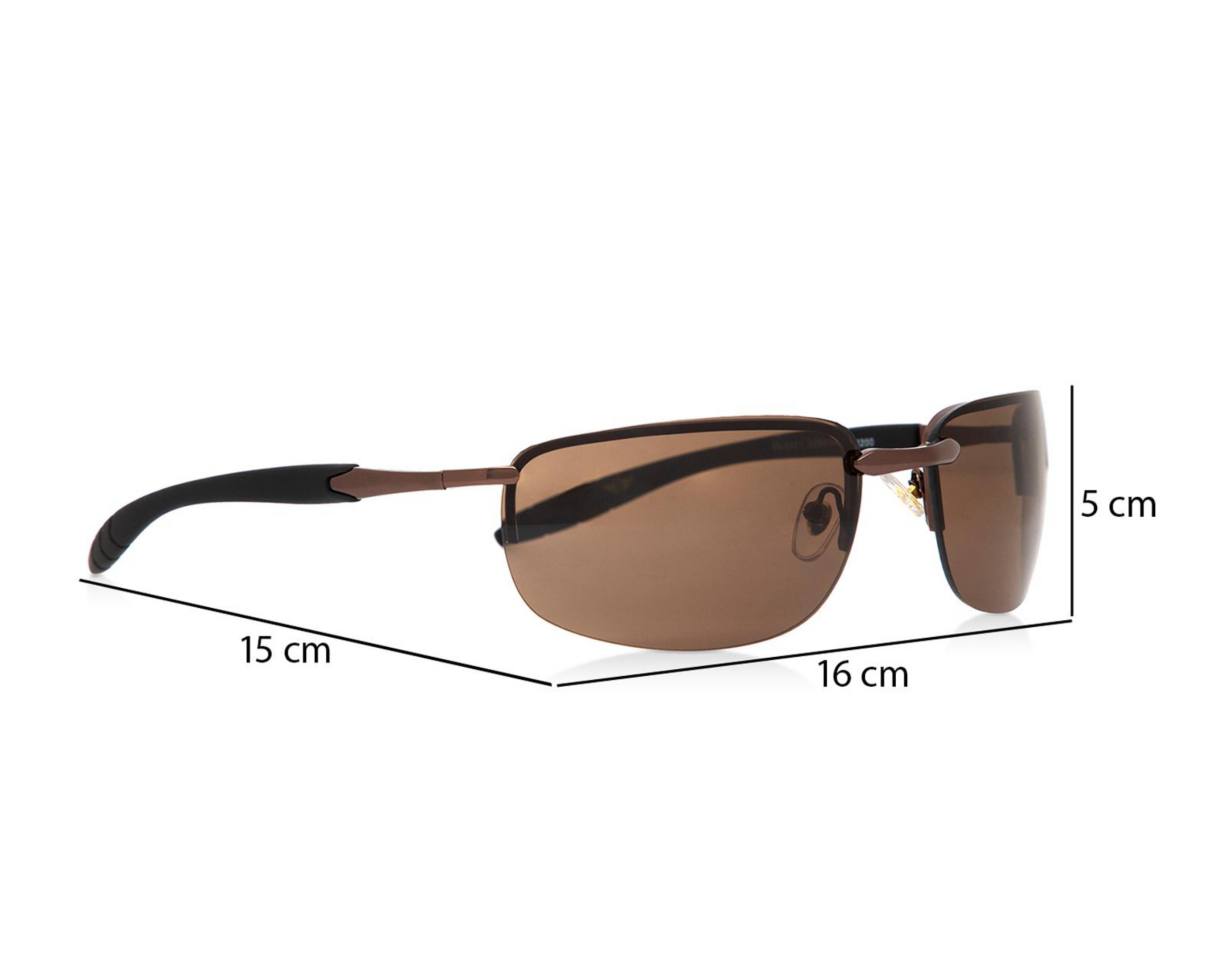 Foto 9 pulgar | Lentes de Sol Dockers Aviador Core S08019LDM200 Café