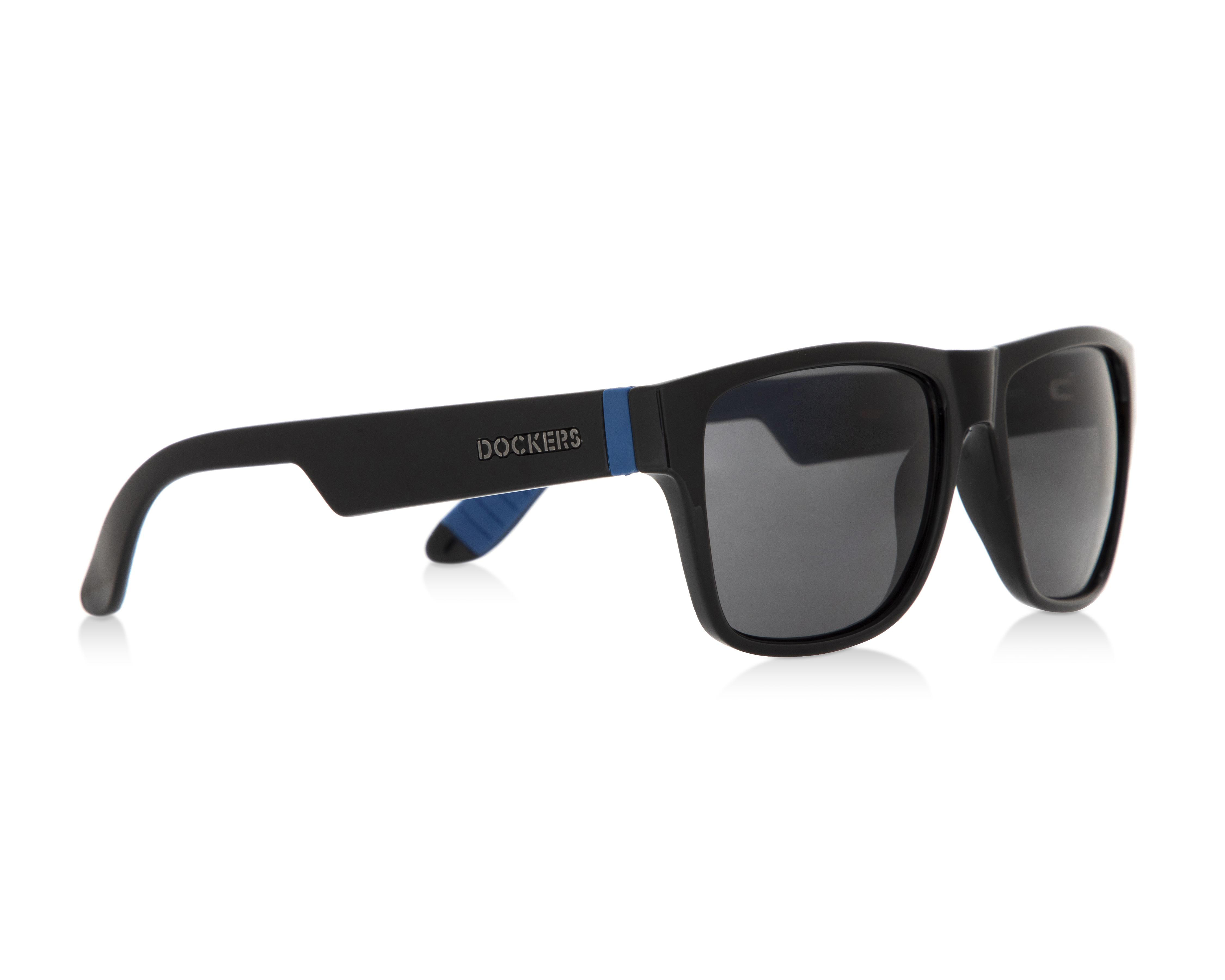 Foto 2 pulgar | Lentes de Sol Dockers Rectangulares Core 50576LDM001 Negro