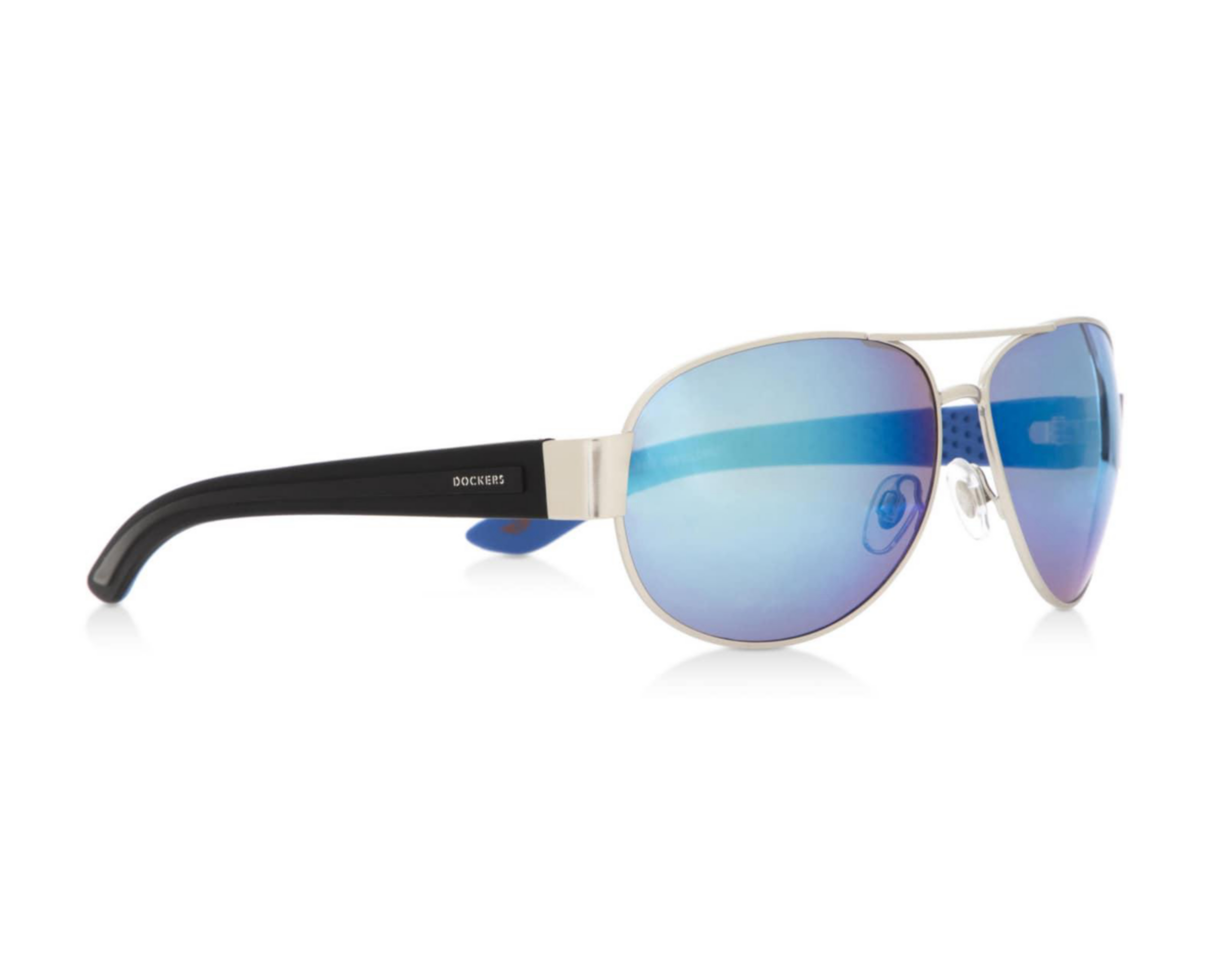 Foto 2 pulgar | Lentes de Sol Dockers Aviador Core 50910LDM021 Plata