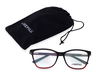 Foto 5 | Armazón Oftálmico para Mujer Refill Wayfarer Negro