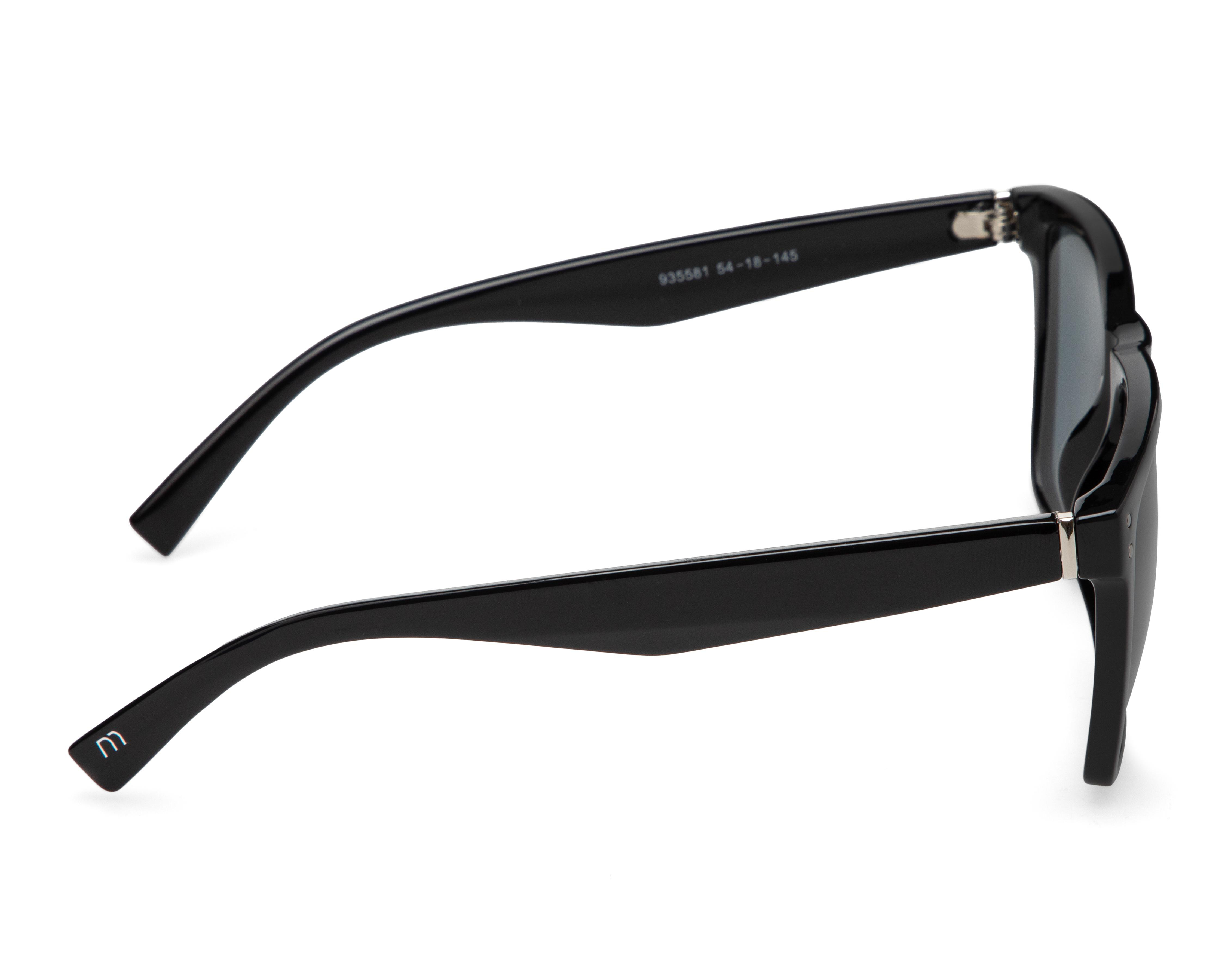 Foto 4 pulgar | Lentes de Sol Melrose Wayfarer Negro