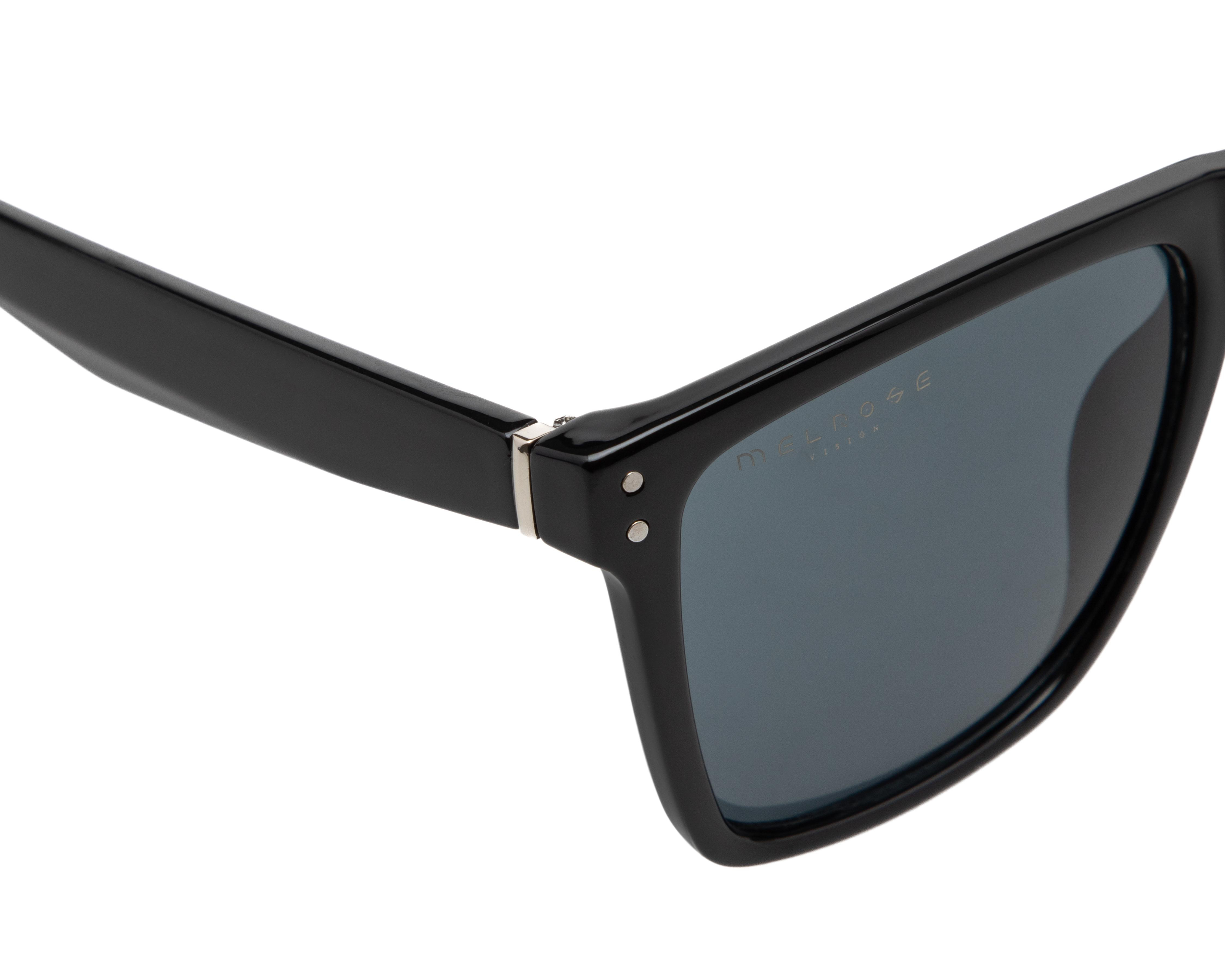 Foto 5 pulgar | Lentes de Sol Melrose Wayfarer Negro