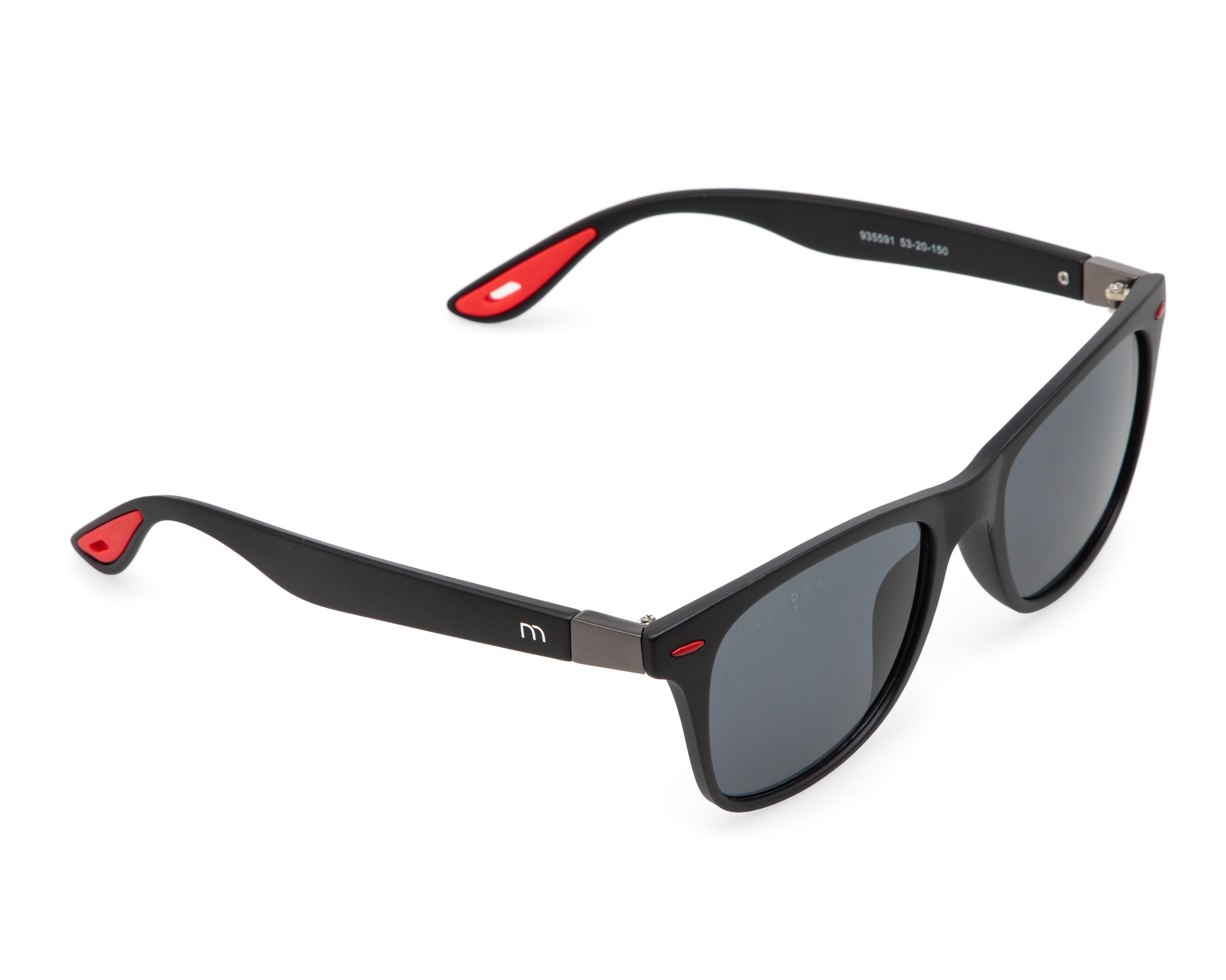 Foto 2 pulgar | Lentes de Sol Melrose Wayfarer Negro