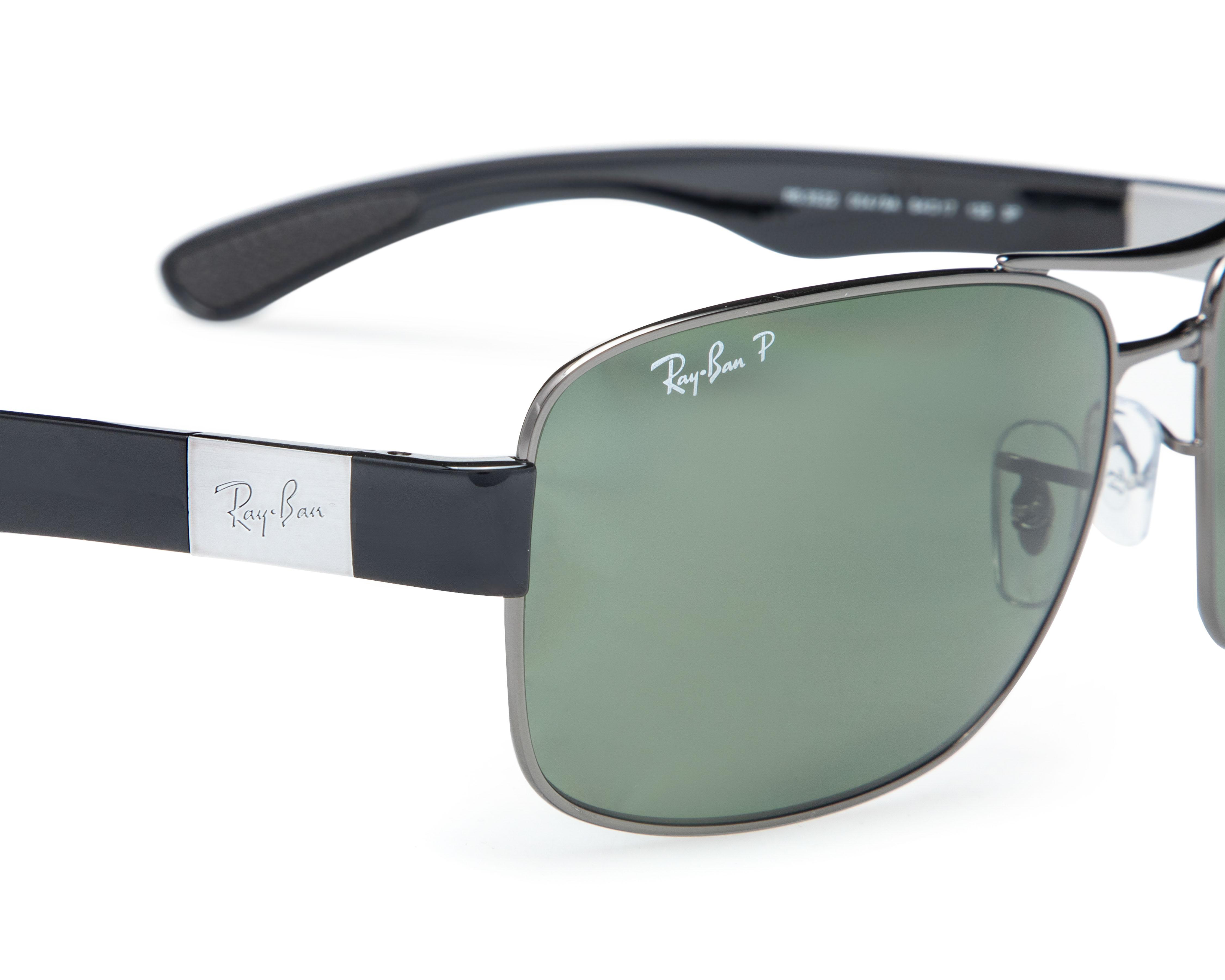 Foto 5 pulgar | Lentes de Sol Ray Ban Rectangulares Gris