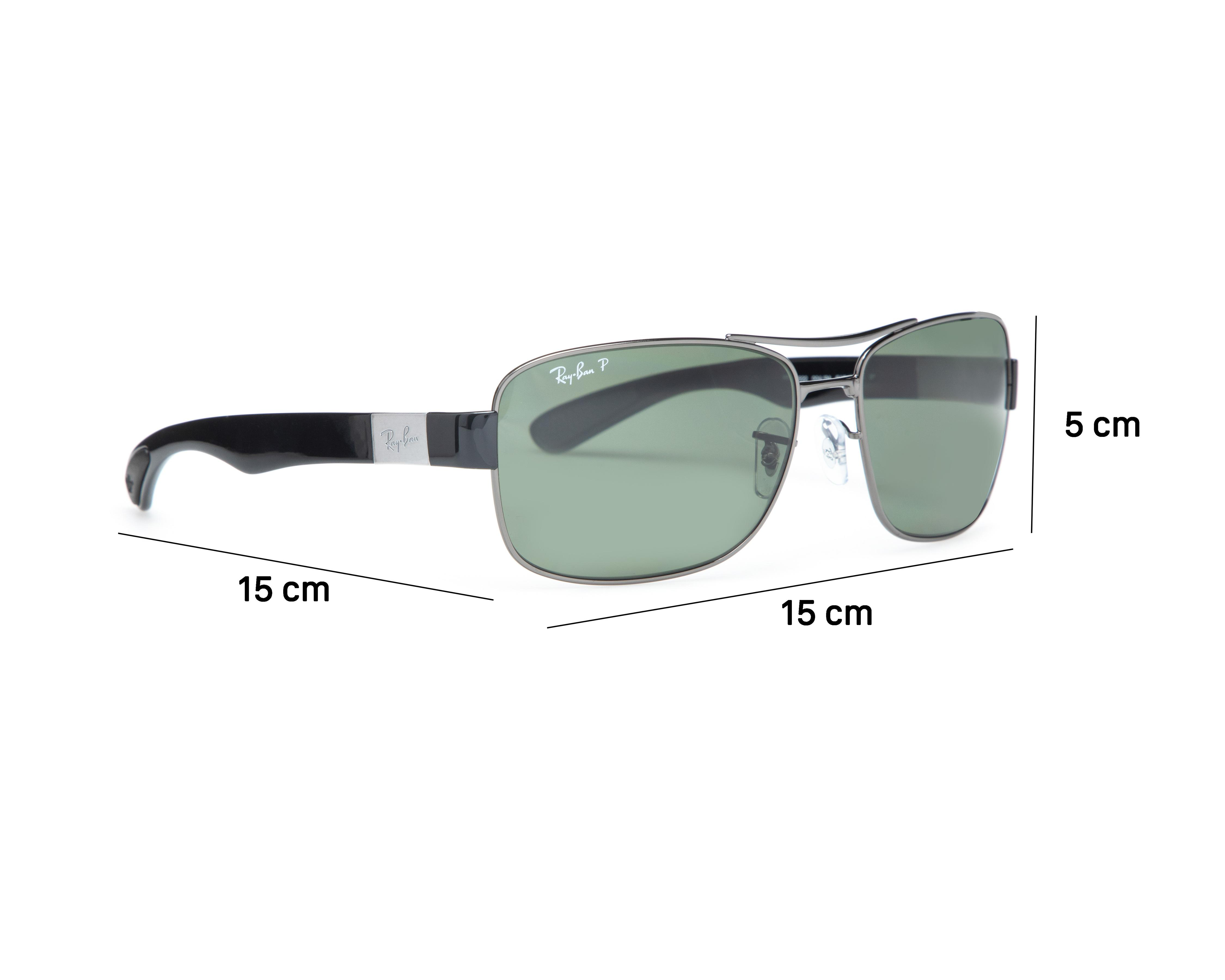 Foto 9 | Lentes de Sol Ray Ban Rectangulares Gris